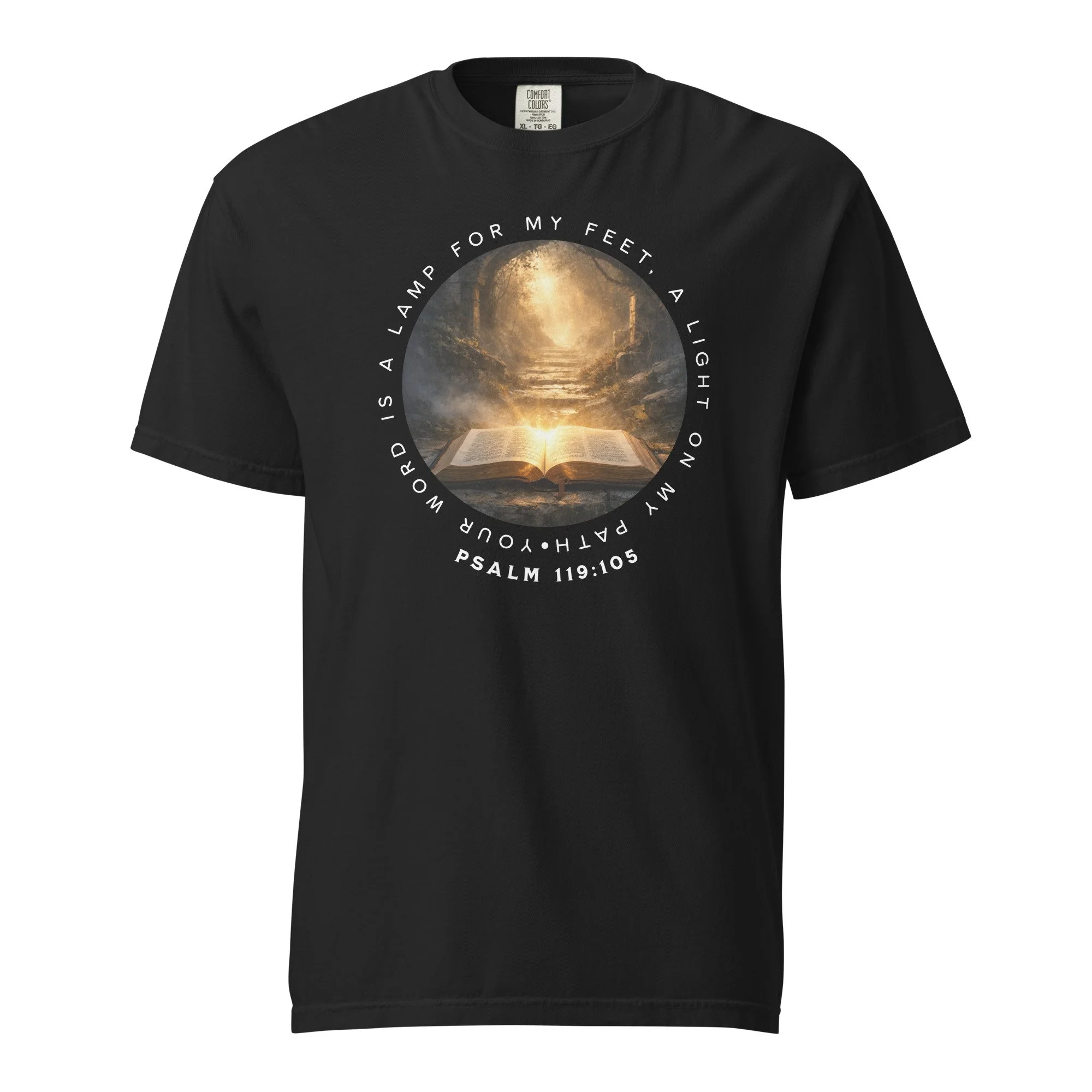 Unisex Heavyweight T-shirt | Comfort Colors | Light On My Path