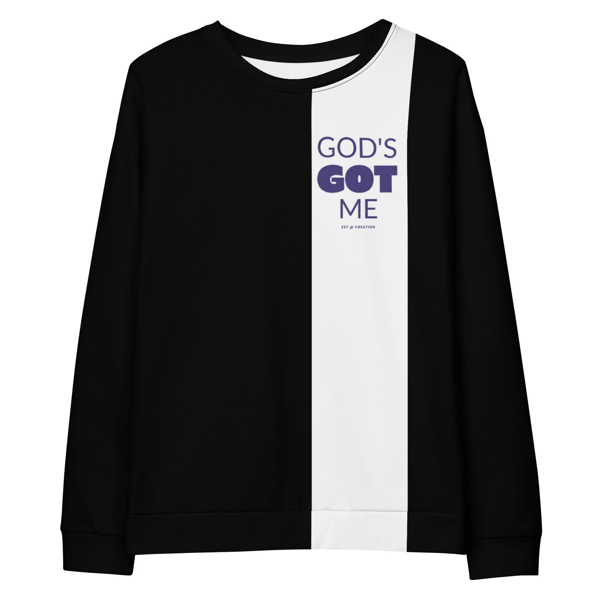 Unisex Cotton Sweatshirt | God's Got Me (Blue)