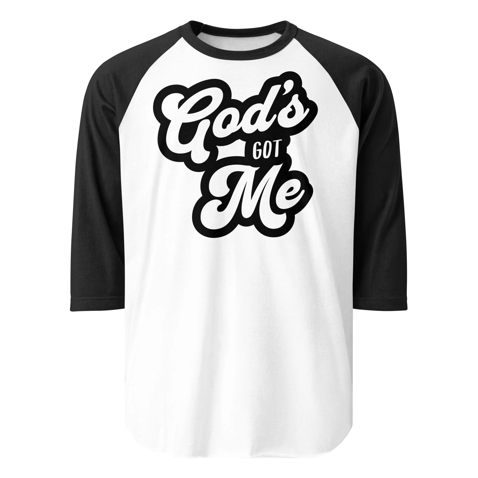 Unisex 3/4 Sleeve Raglan Jersey | Tultex | God's Got Me