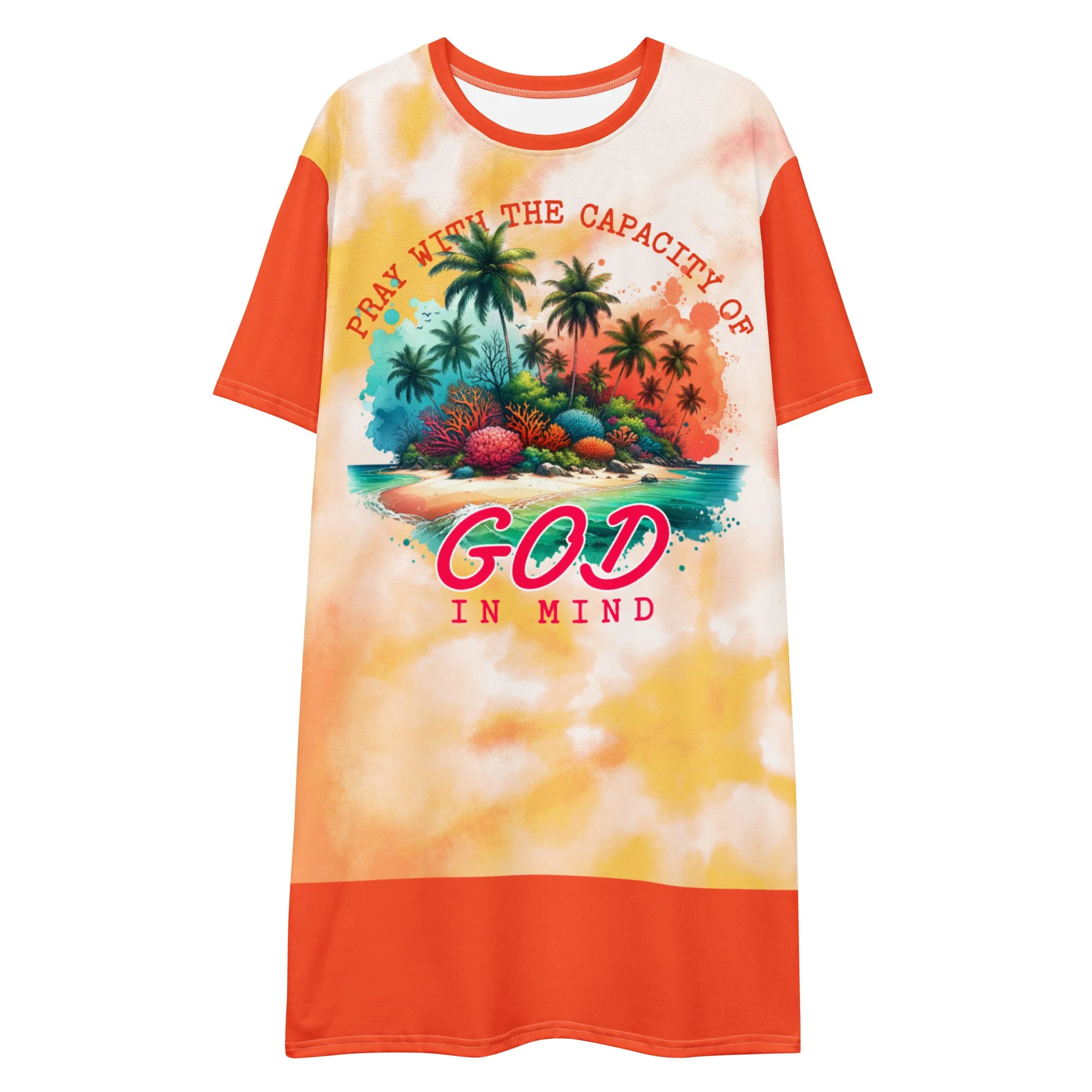 T-shirt Dress | Capacity of God (Beach)