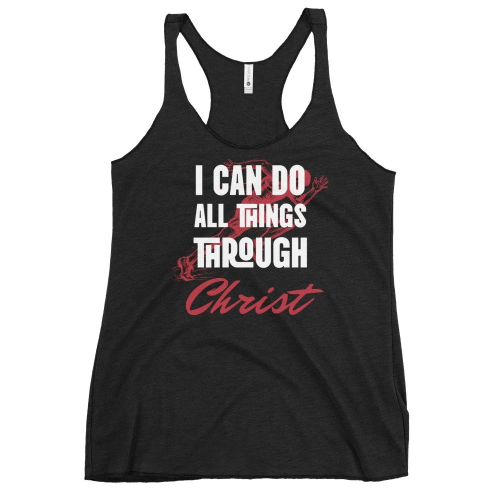 Women's Racerback Tank | I Can Do All Things