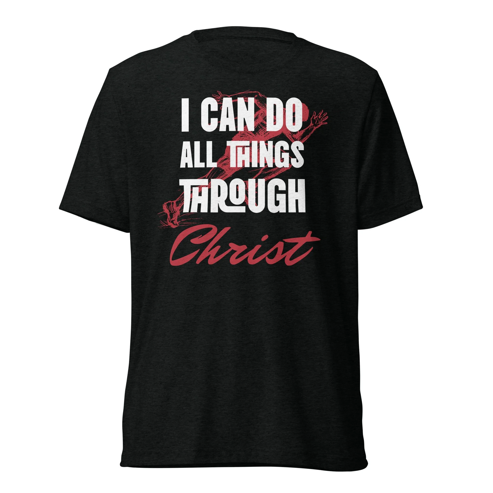 Unisex Lightweight Tri-Blend T-shirt | Bella + Canvas | I Can Do All Things