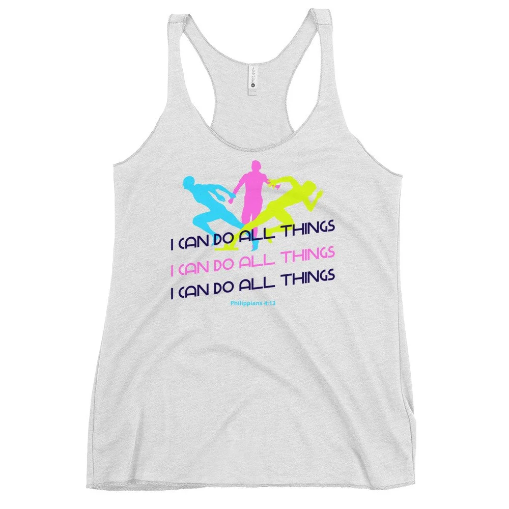 Women's Racerback Tank | I Can Do All Things