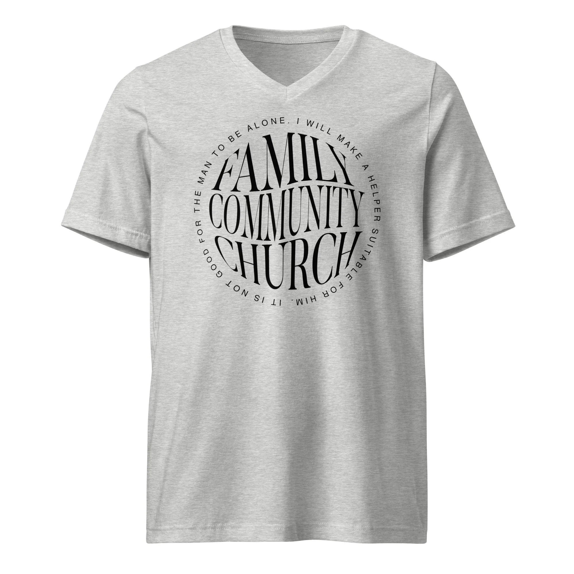 Unisex V-neck T-shirt | Bella + Canvas | Community