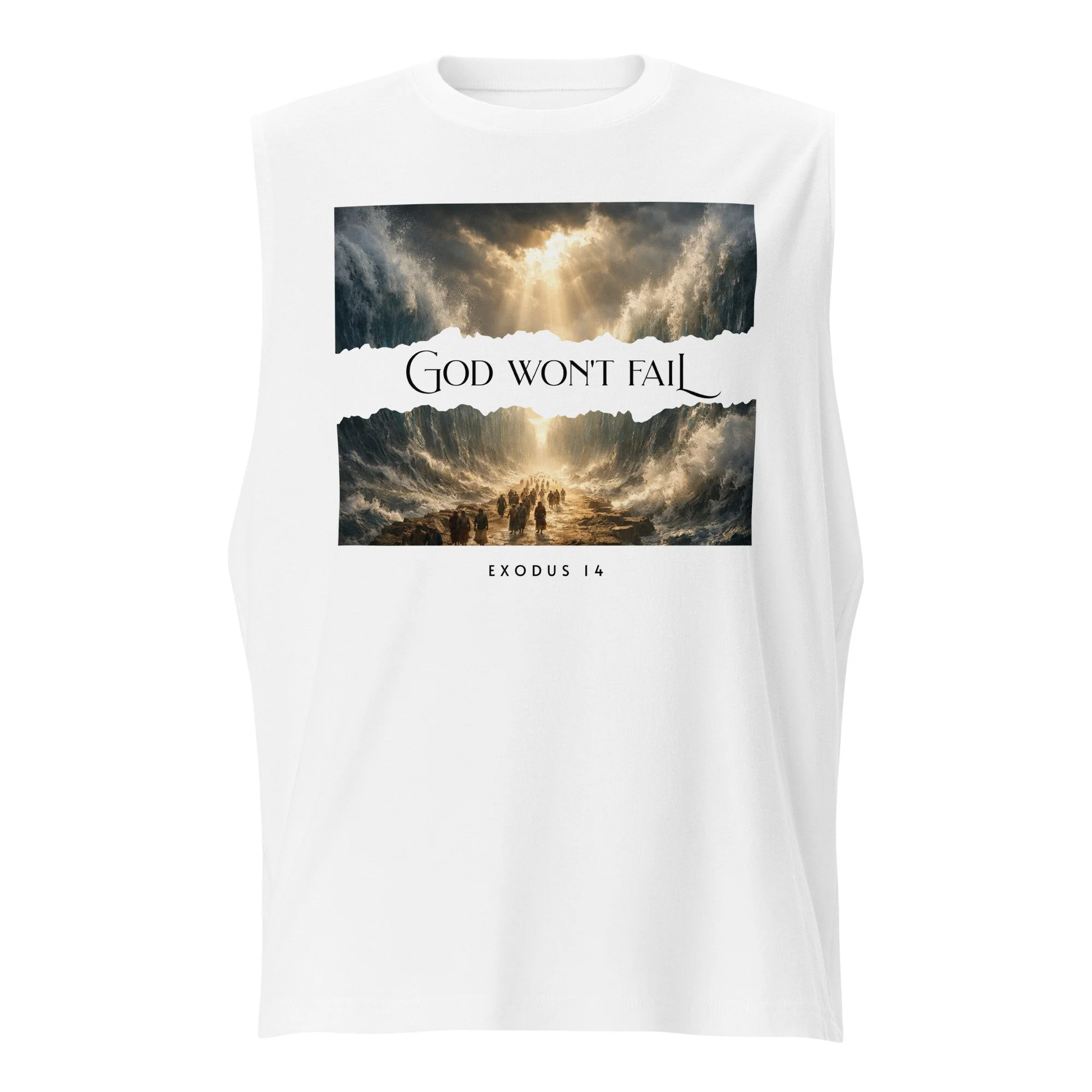 Unisex Muscle Shirt | God Won't Fail