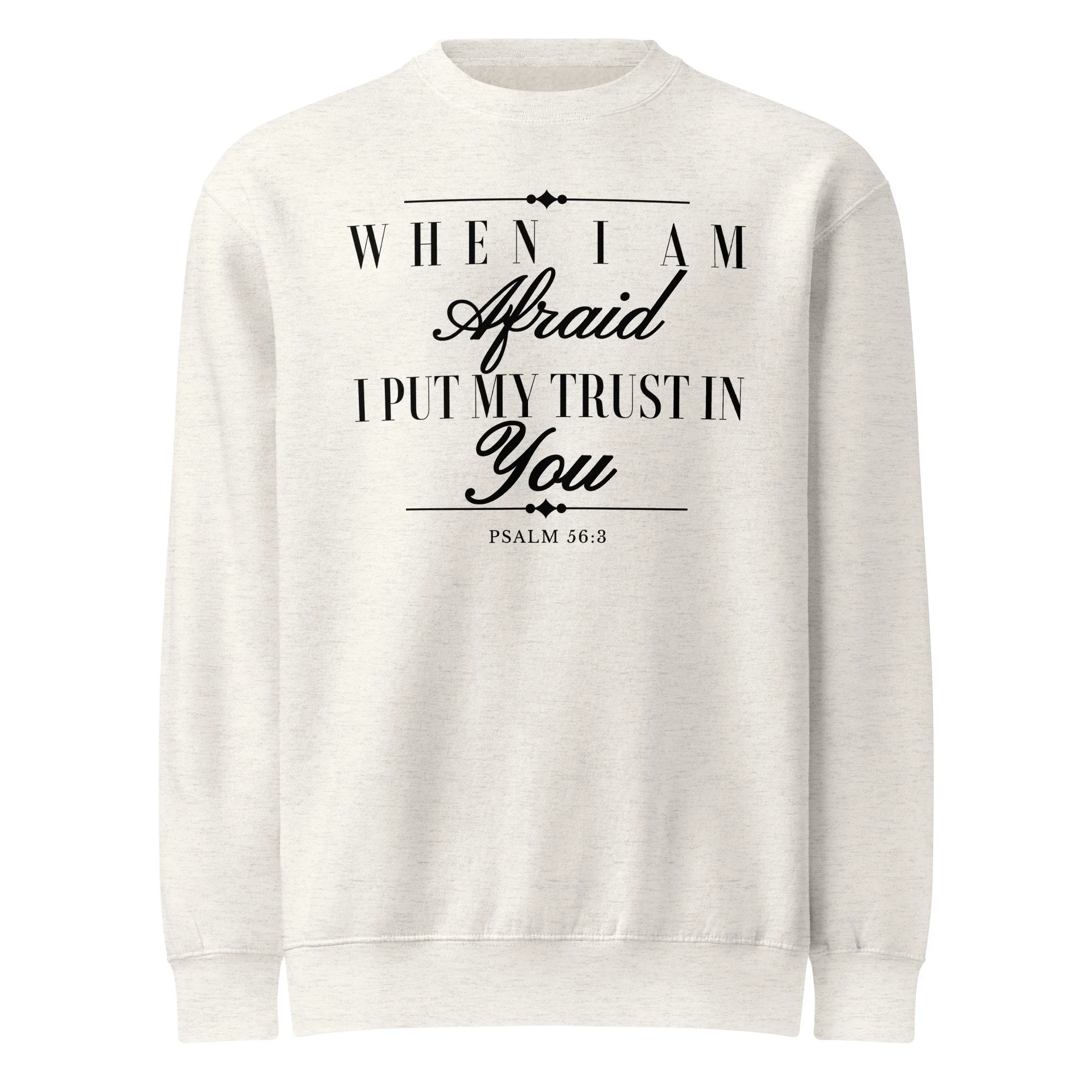Unisex Premium Crew neck Sweatshirt | Lane Seven | My Trust