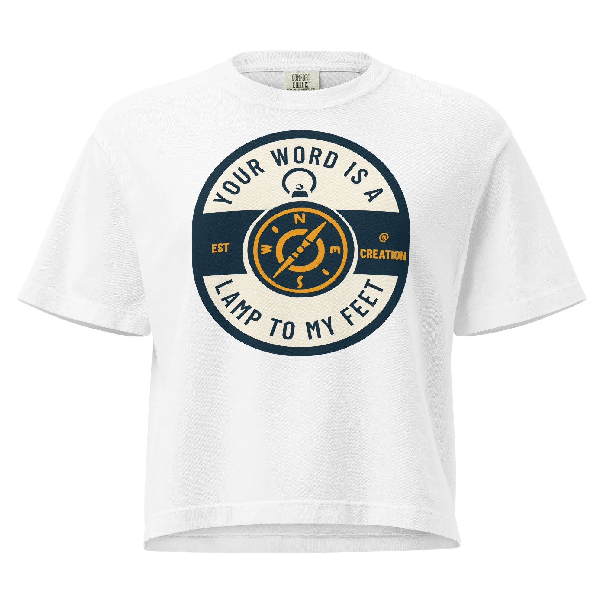 Women's Heavyweight Boxy T-shirt | Comfort Colors | Compass