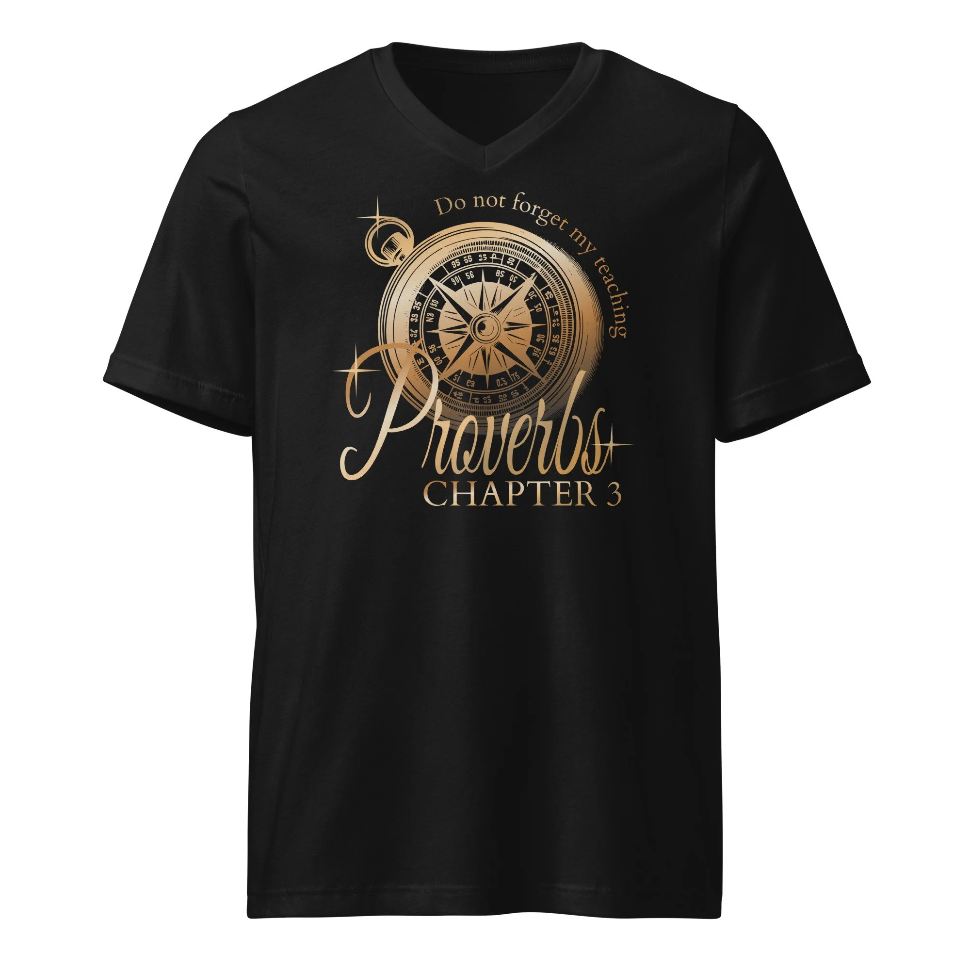 Unisex V-neck T-shirt | Bella + Canvas | My Teachings