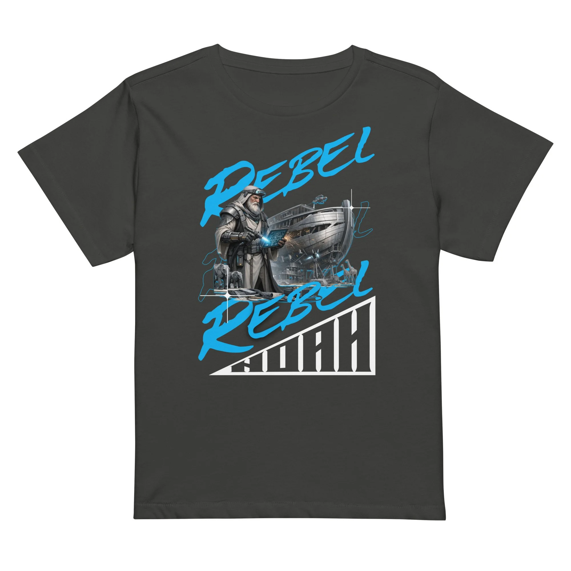 Women’s High-waisted Lightweight T-shirt | Cotton Heritage | Noah Rebel