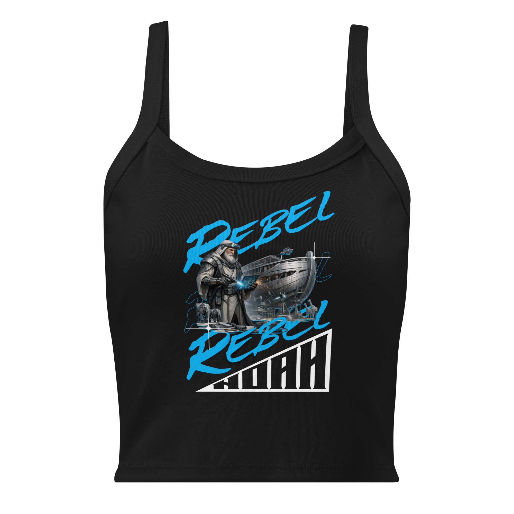 Women's Micro-rib Tank Top | Bella + Canvas | Noah Rebel