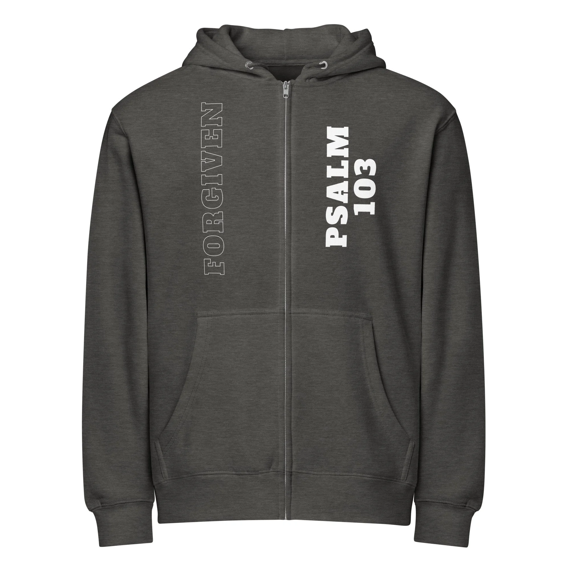 Unisex Premium Full zip Hoodie | Lane Seven | Forgiven