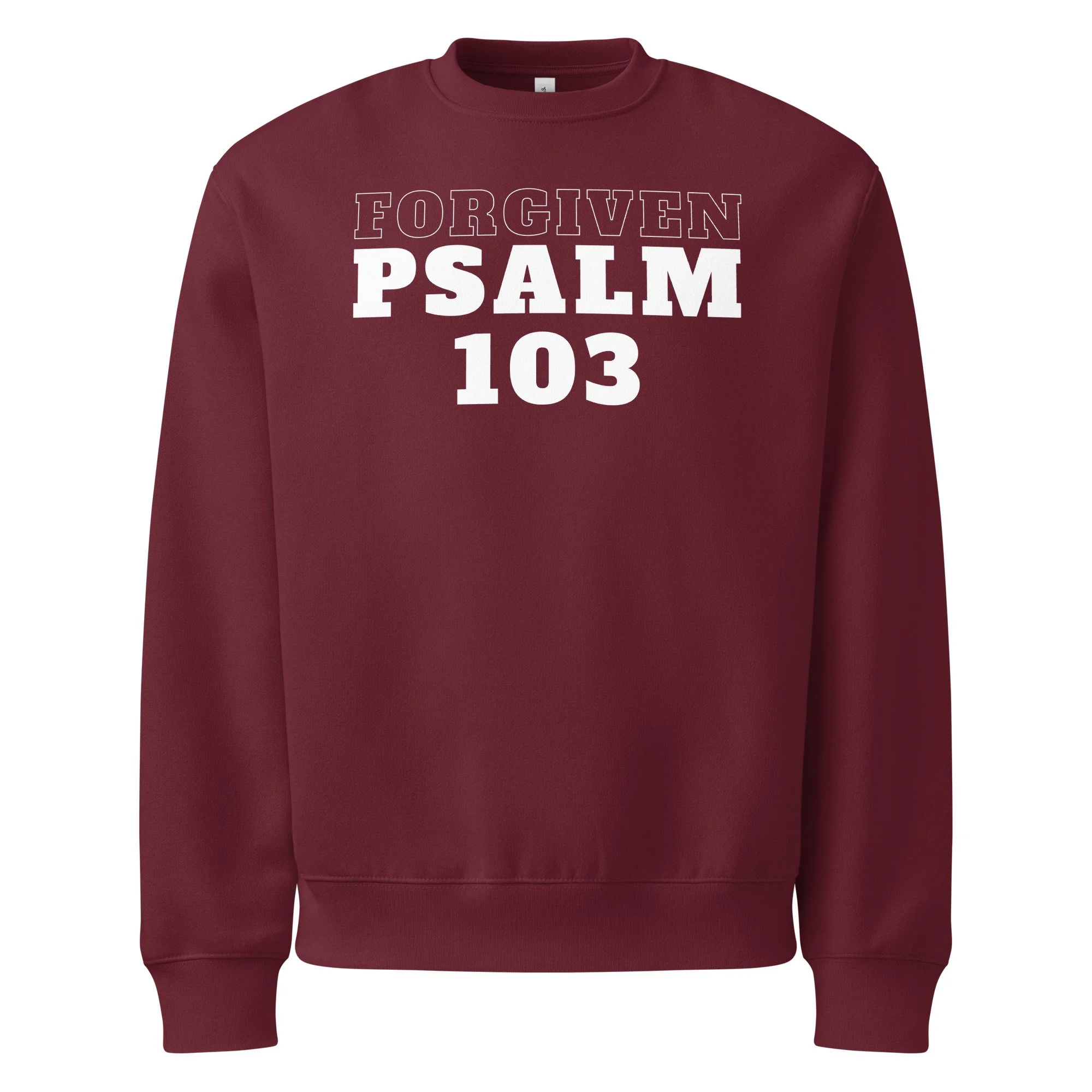 Unisex Oversized Heavyweight Sweatshirt | Bella + Canvas | Forgiven
