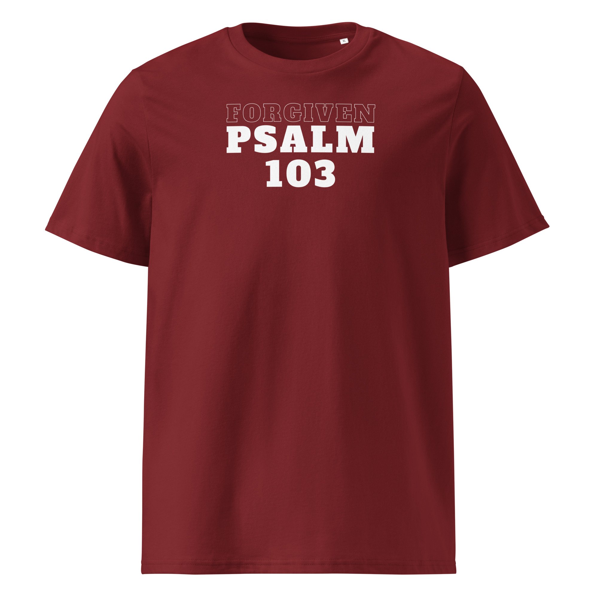 Unisex Organic Ribbed Neck T-shirt | Stanley/Stella | Forgiven