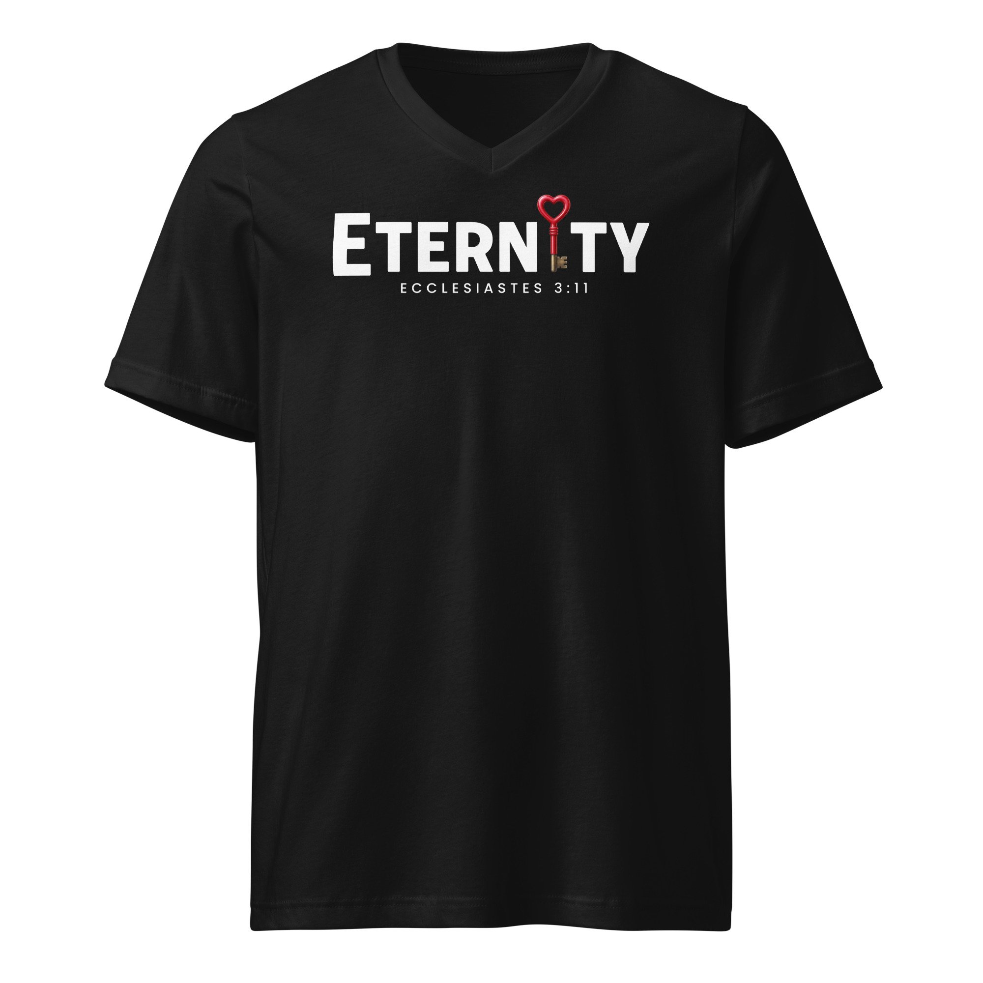 Unisex V-neck T-shirt | Bella + Canvas | Eternity