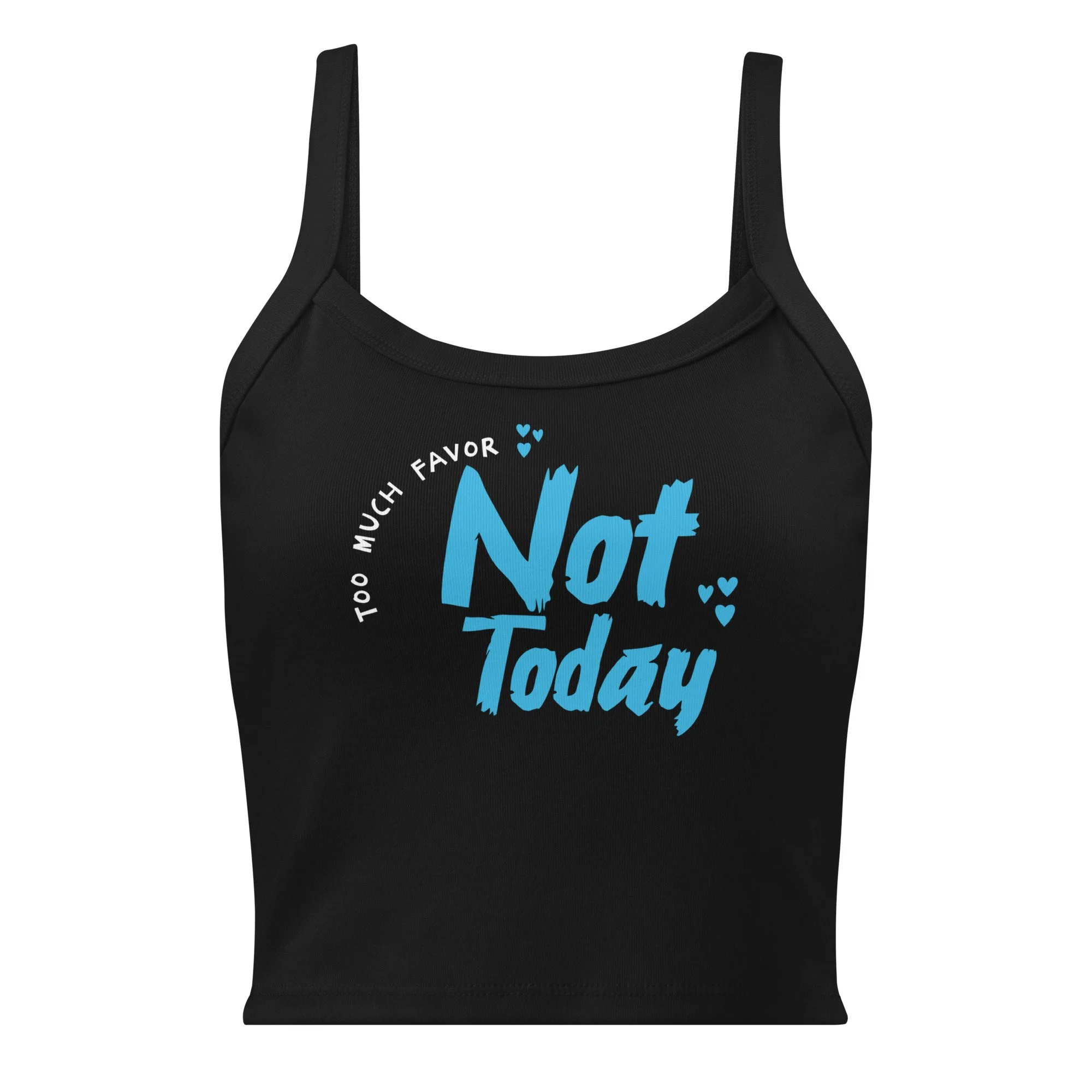 Women's Micro-rib Tank Top | Bella + Canvas | Not Today