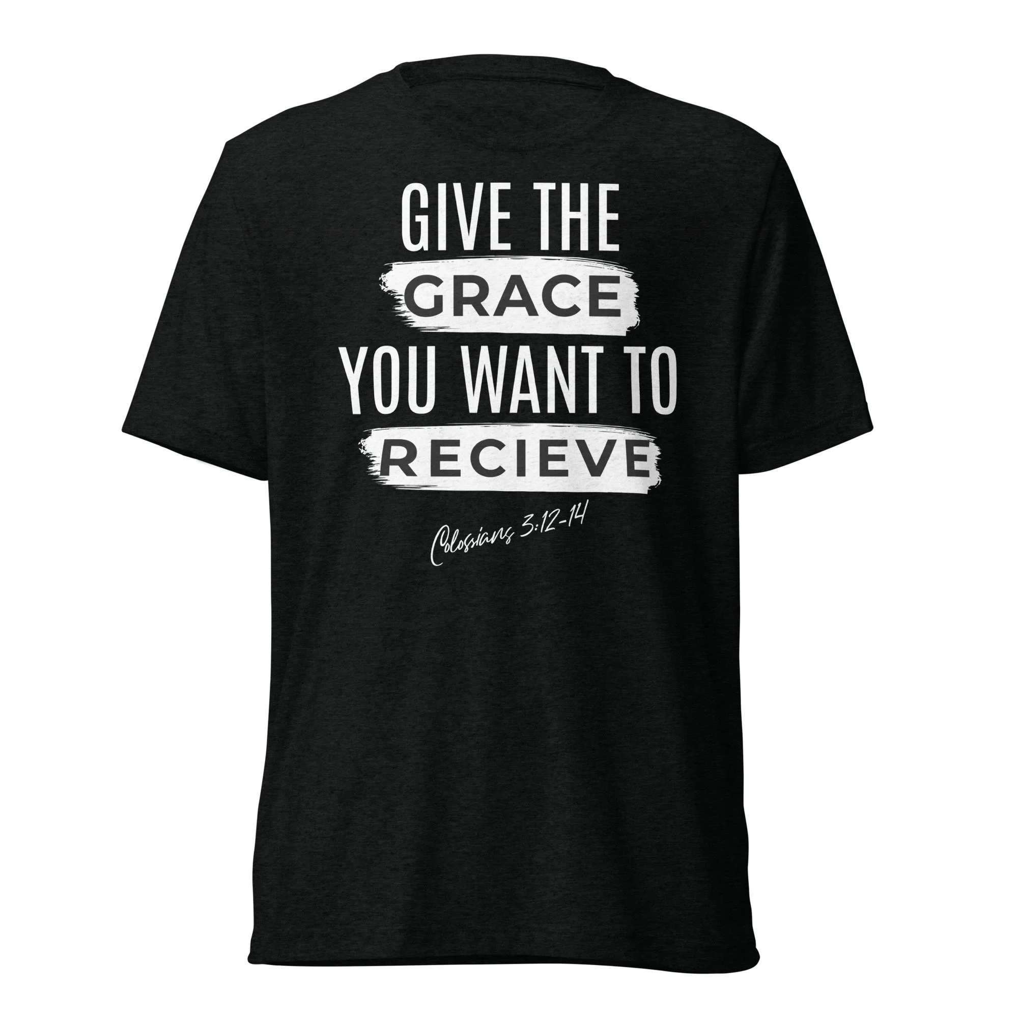 Unisex Lightweight Tri-Blend T-shirt | Bella + Canvas | Give Grace