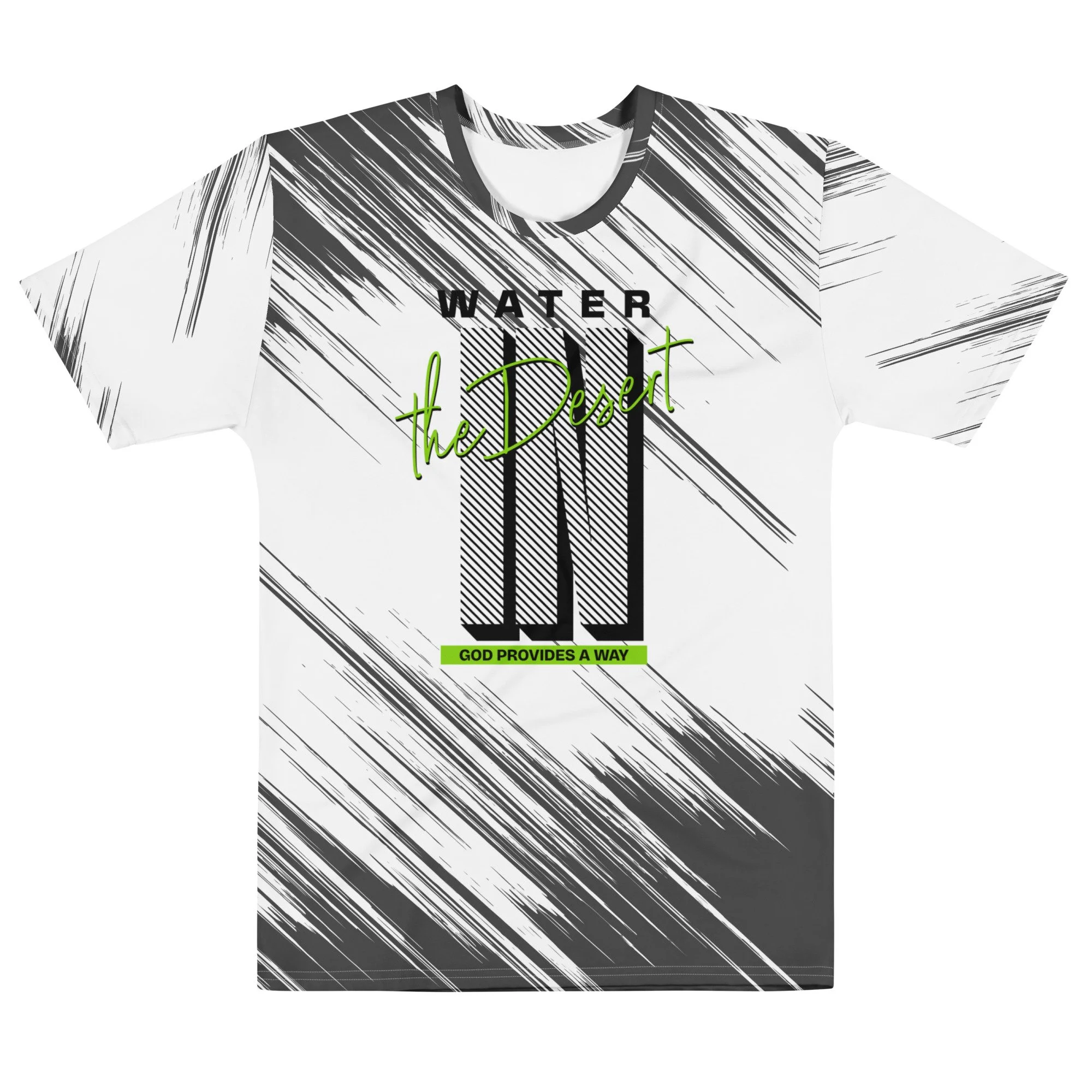 Unisex Cotton Crew Neck T-shirt | Water in the Desert