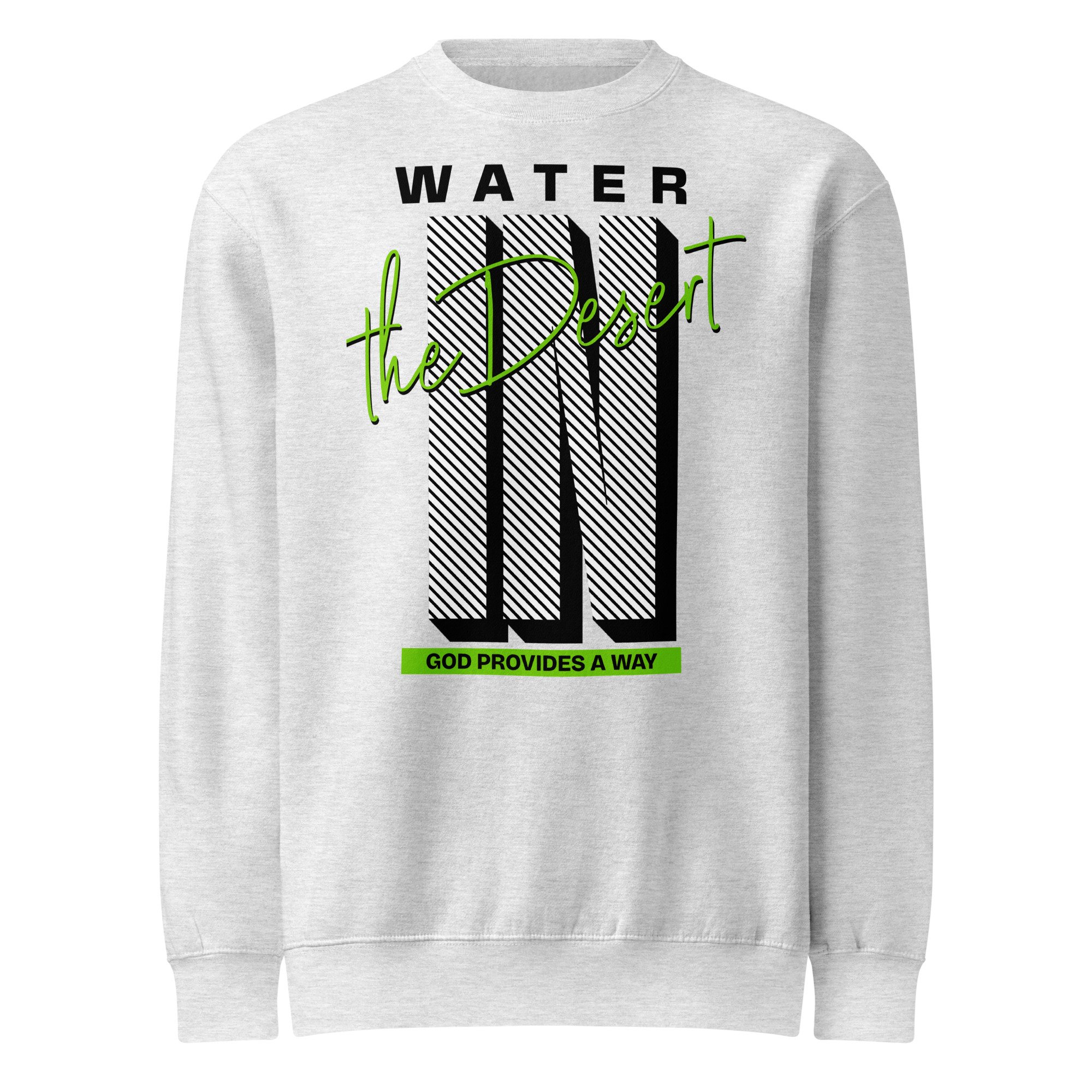 Unisex Premium Crew neck Sweatshirt | Lane Seven | Water in the Desert