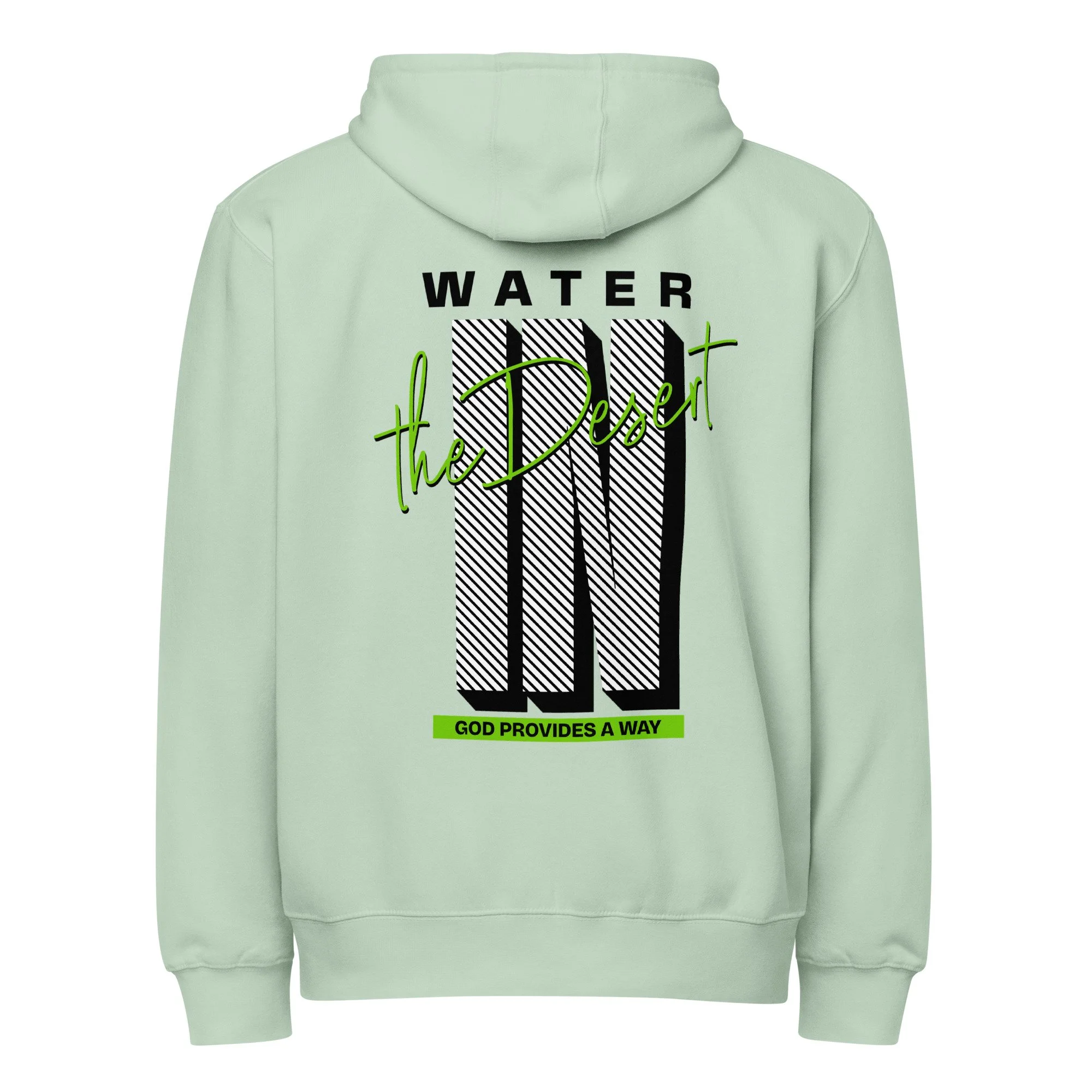 Unisex Premium Full zip Hoodie | Lane Seven | Water in the Desert