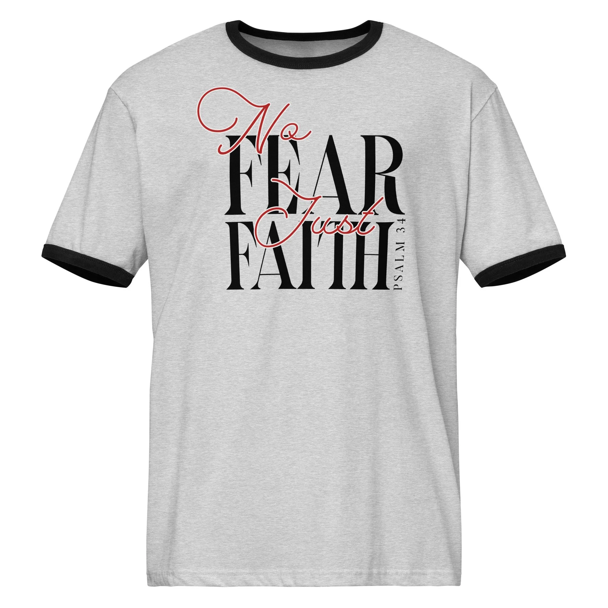 Unisex Ringer T-shirt | Next Level | No Fear
