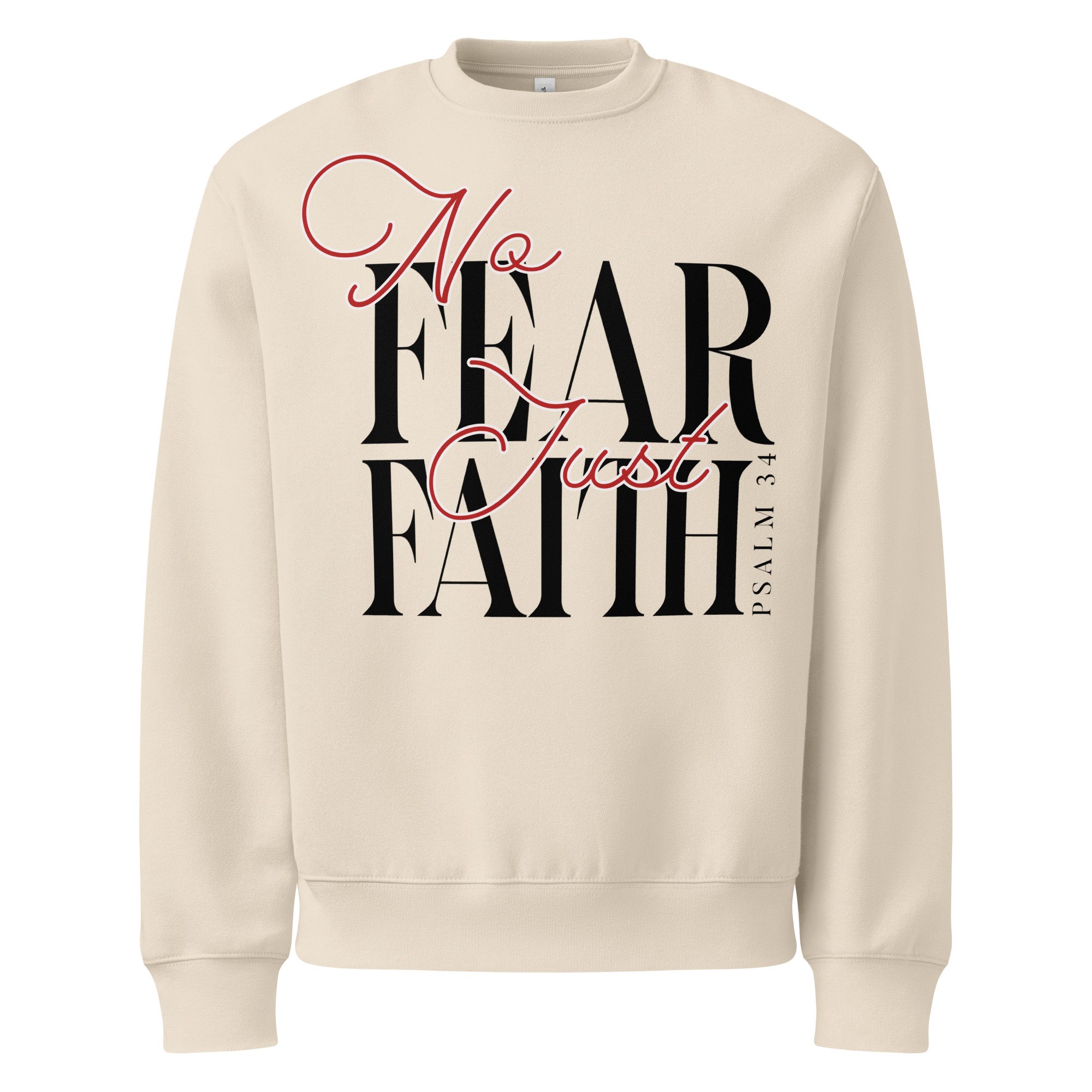 Unisex Oversized Heavyweight Sweatshirt | Bella + Canvas | No Fear