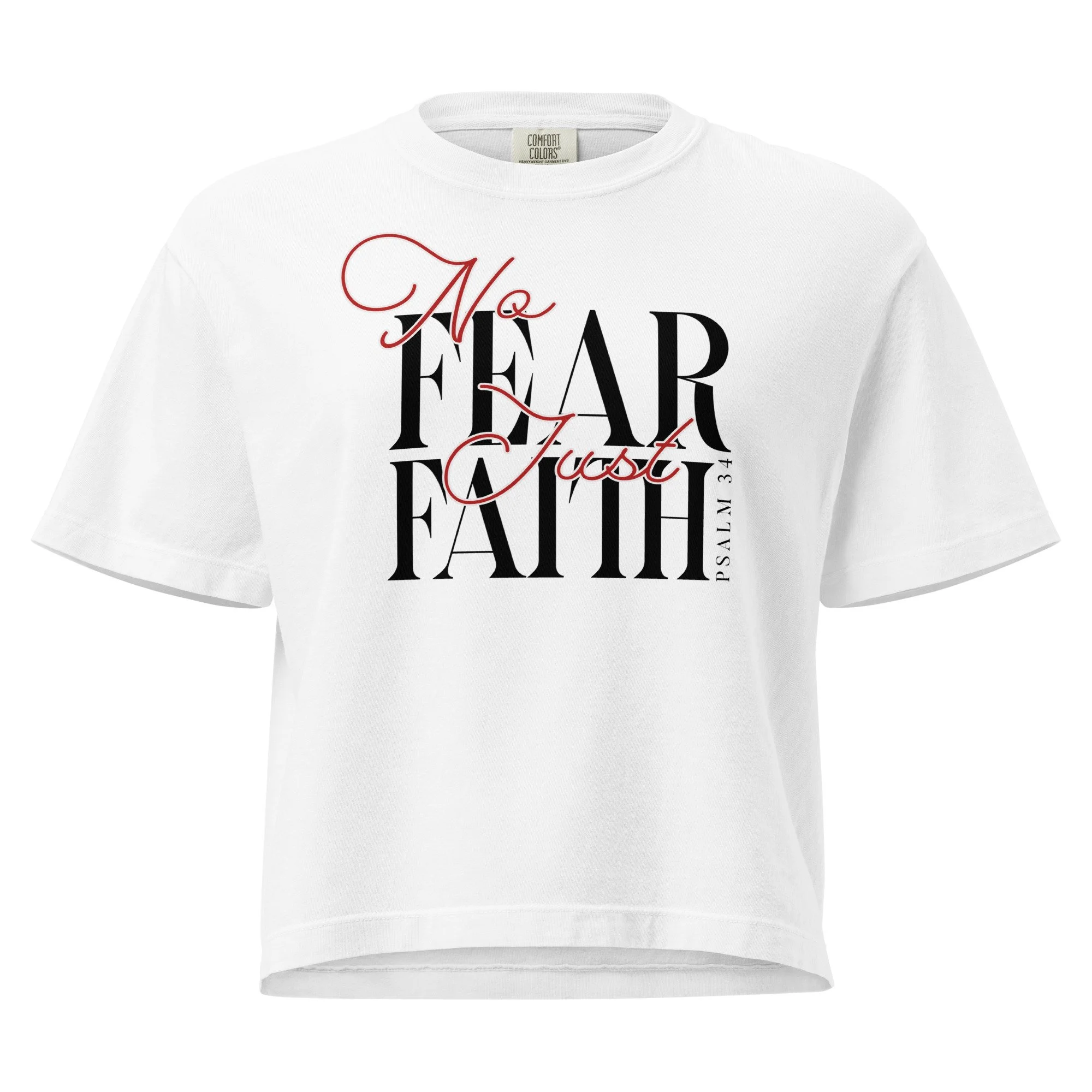 Women's Heavyweight Boxy T-shirt | Comfort Colors | No Fear