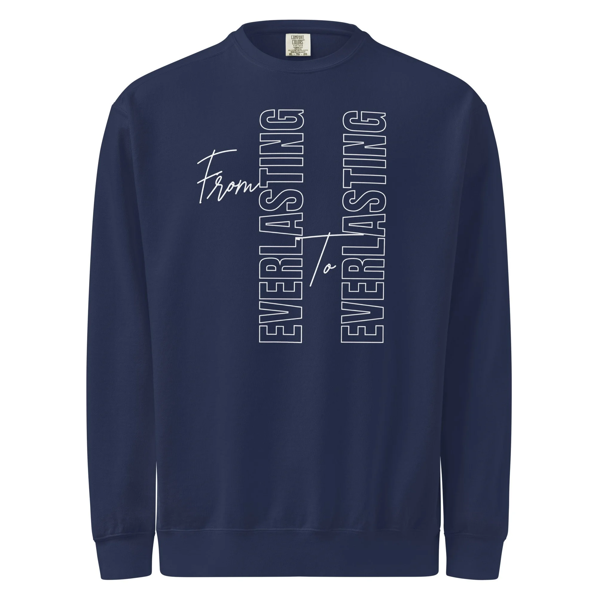 Unisex Vintage Washed Sweatshirt | Comfort Colors | Everlasting