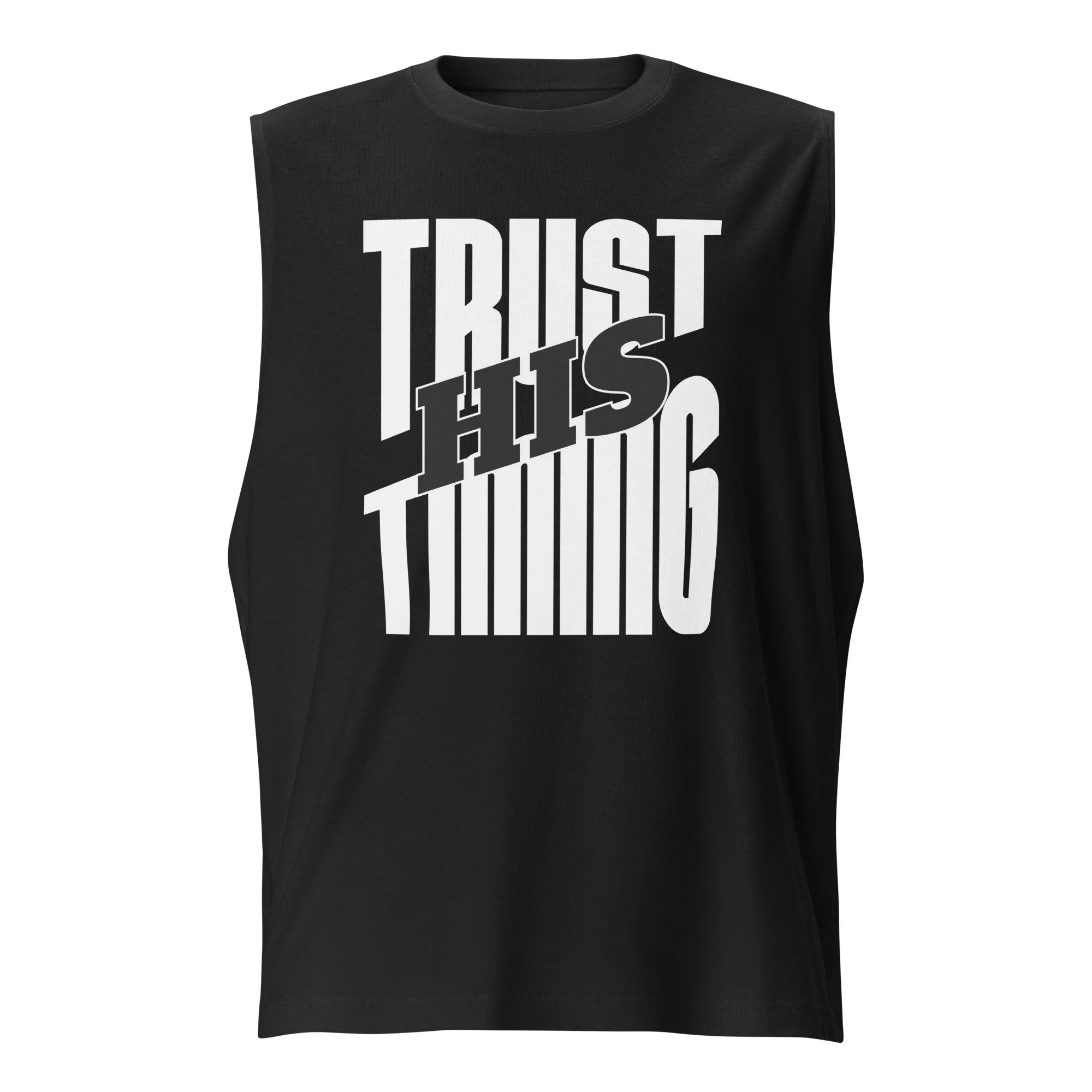 Unisex Muscle Shirt | Trust His Timing