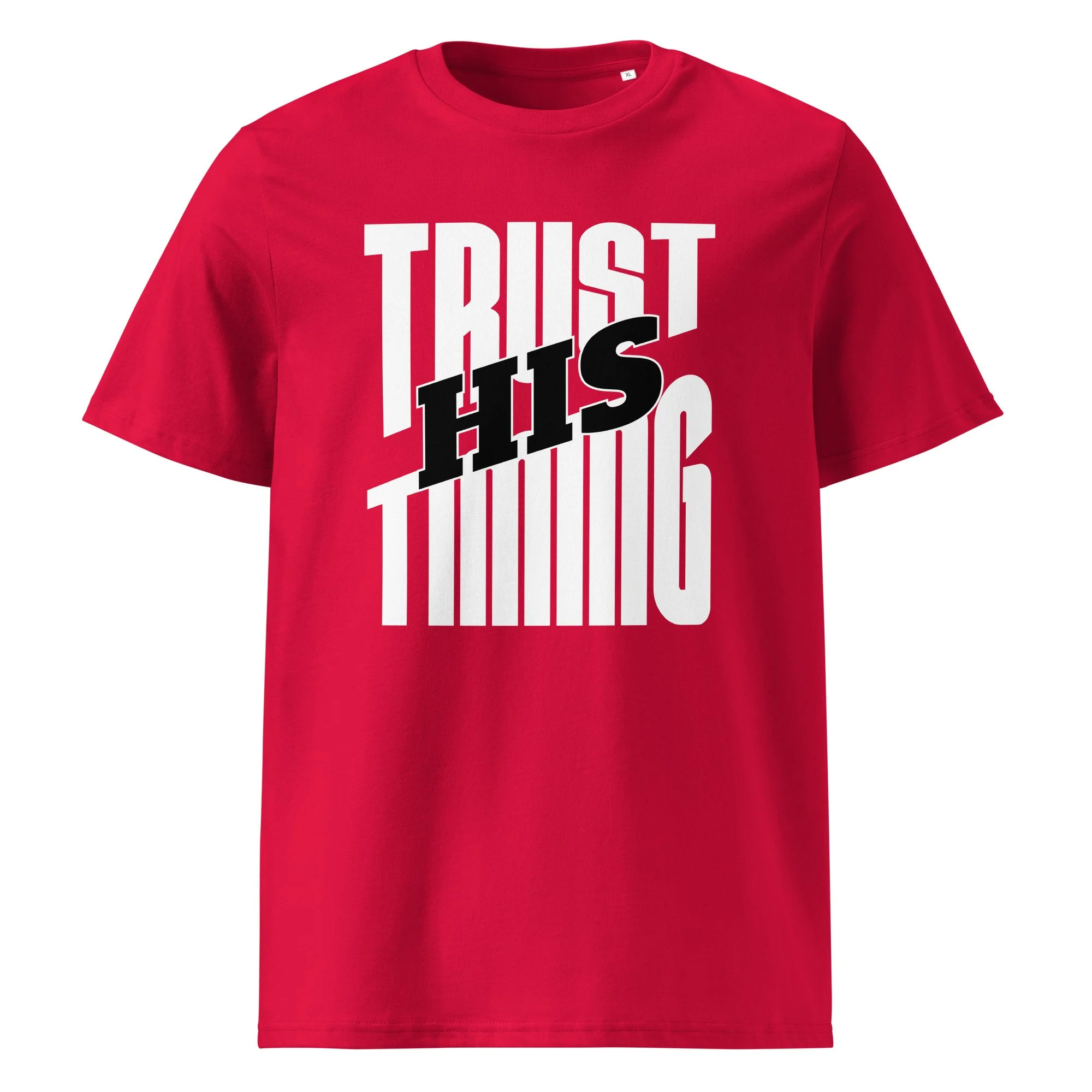 Unisex Organic Ribbed Neck T-shirt | Stanley/Stella | Trust His Timing