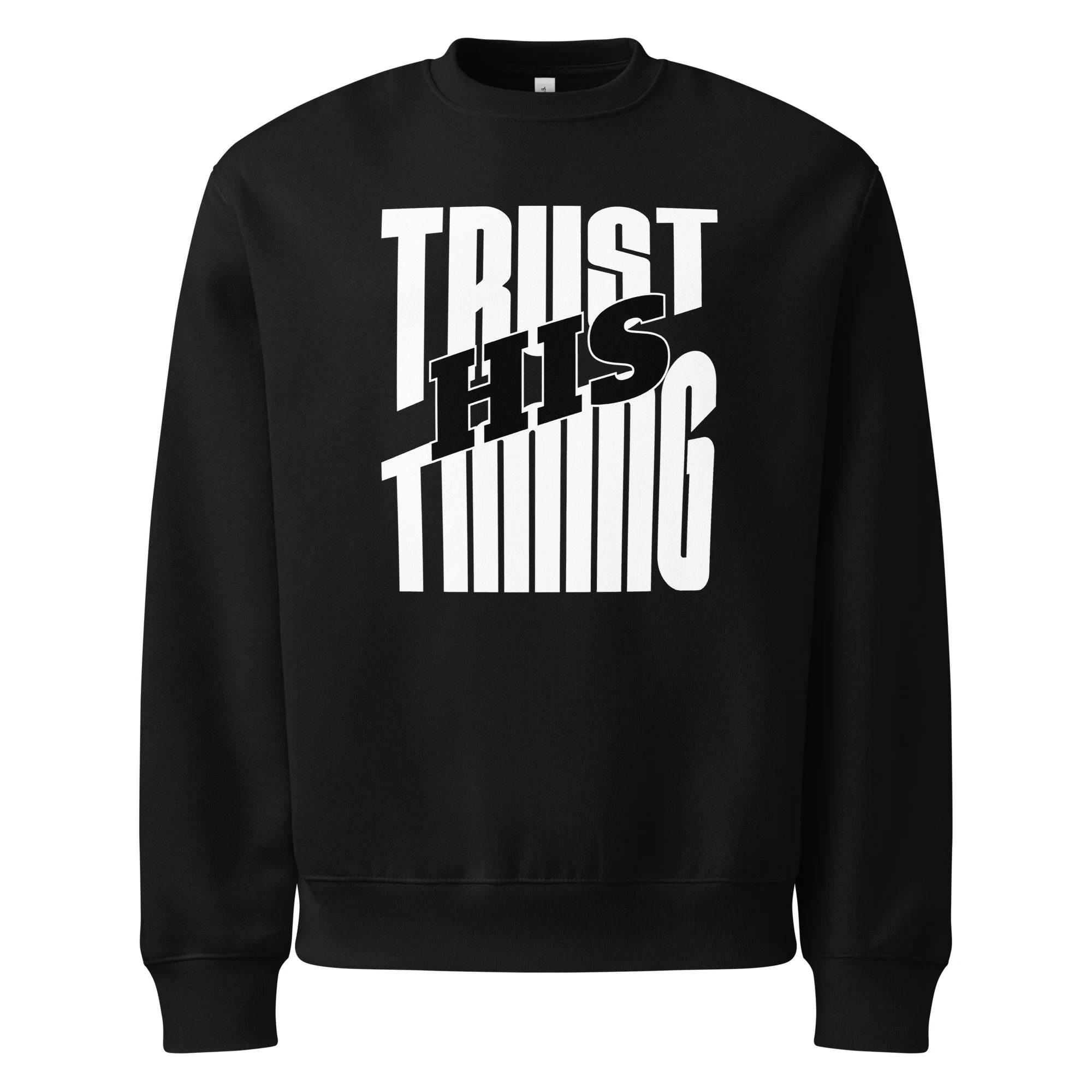 Unisex Oversized Heavyweight Sweatshirt | Bella + Canvas | Trust His Timing