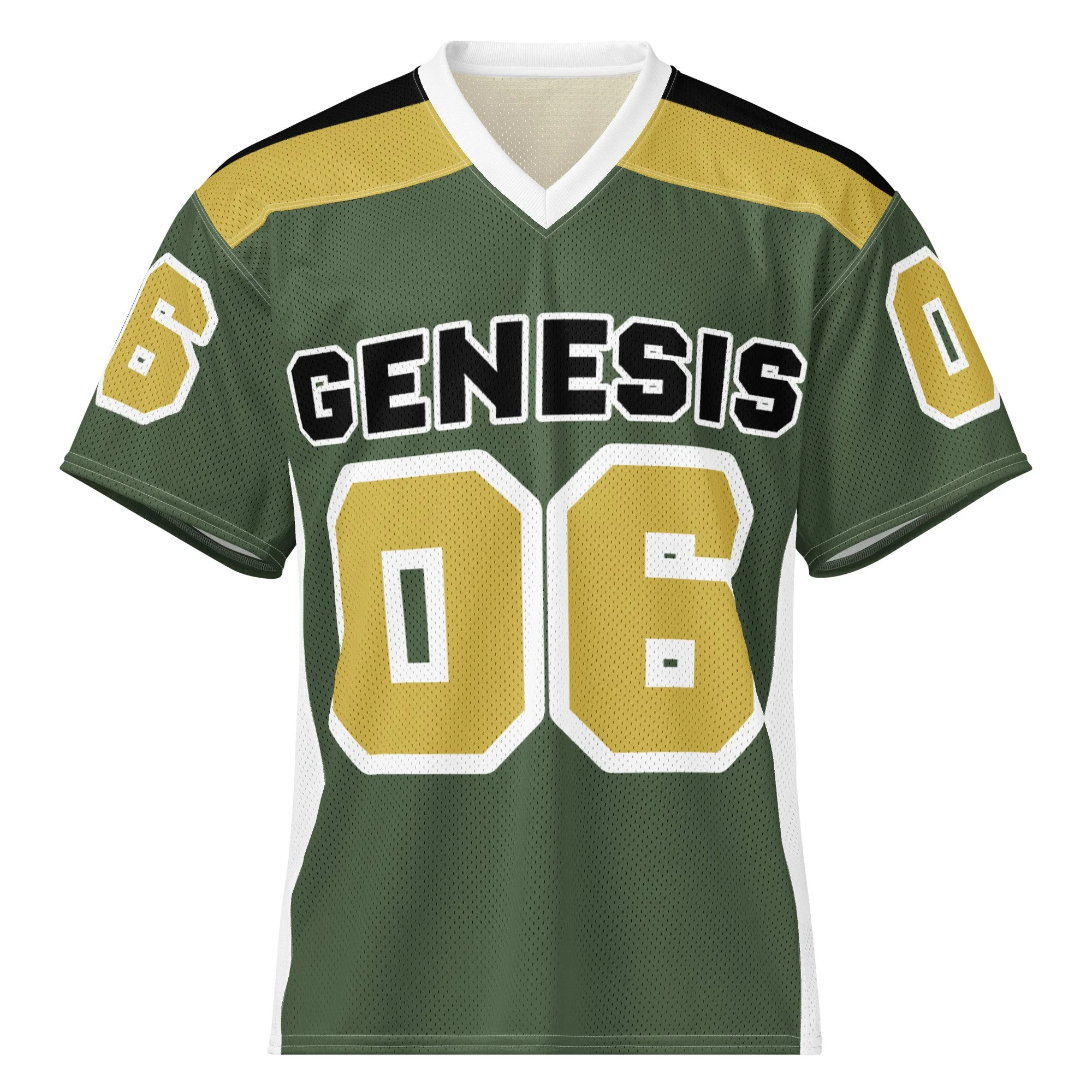Football Jersey | Green & Gold | Genesis 6