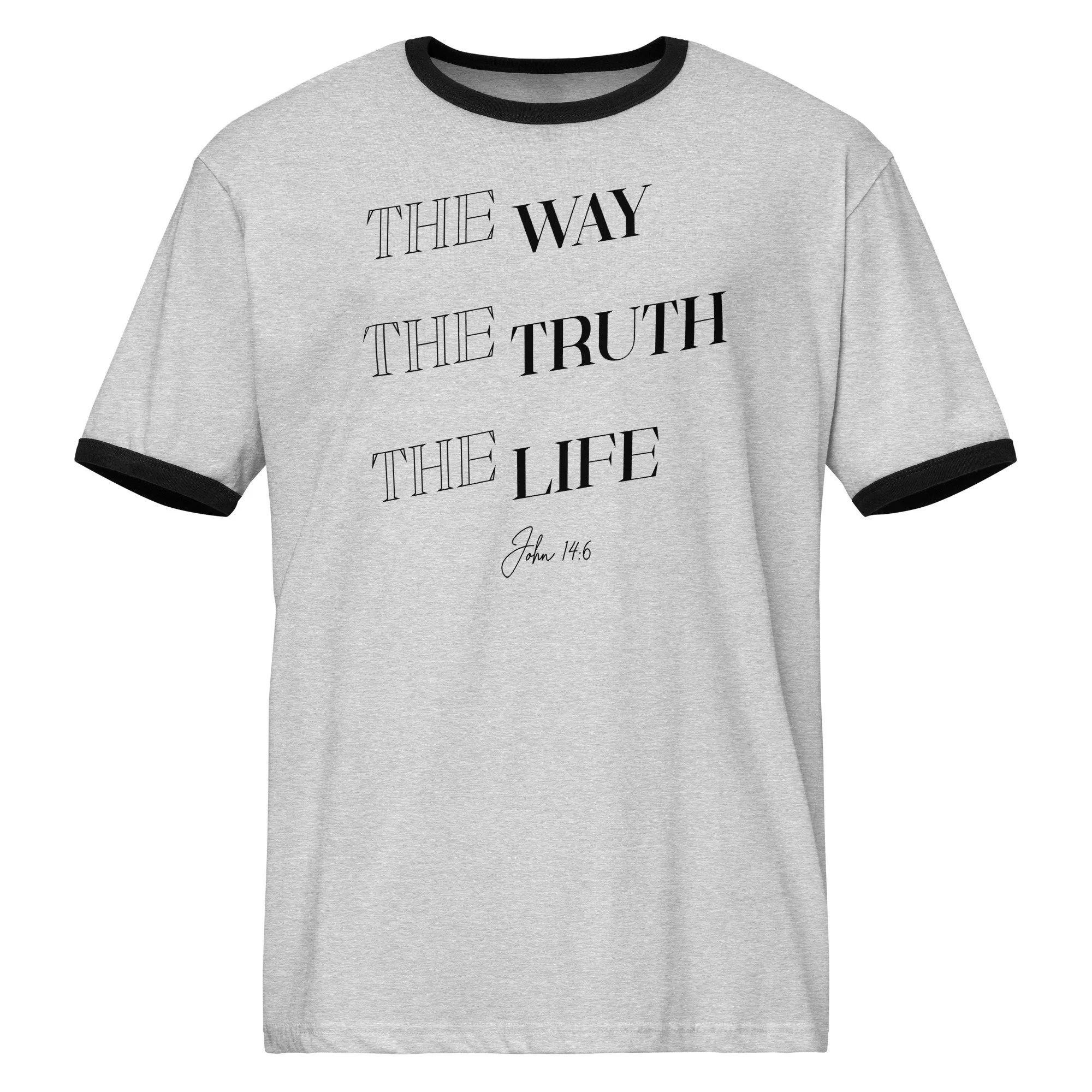 Unisex Ringer T-shirt | Next Level | The Way, Truth, Life