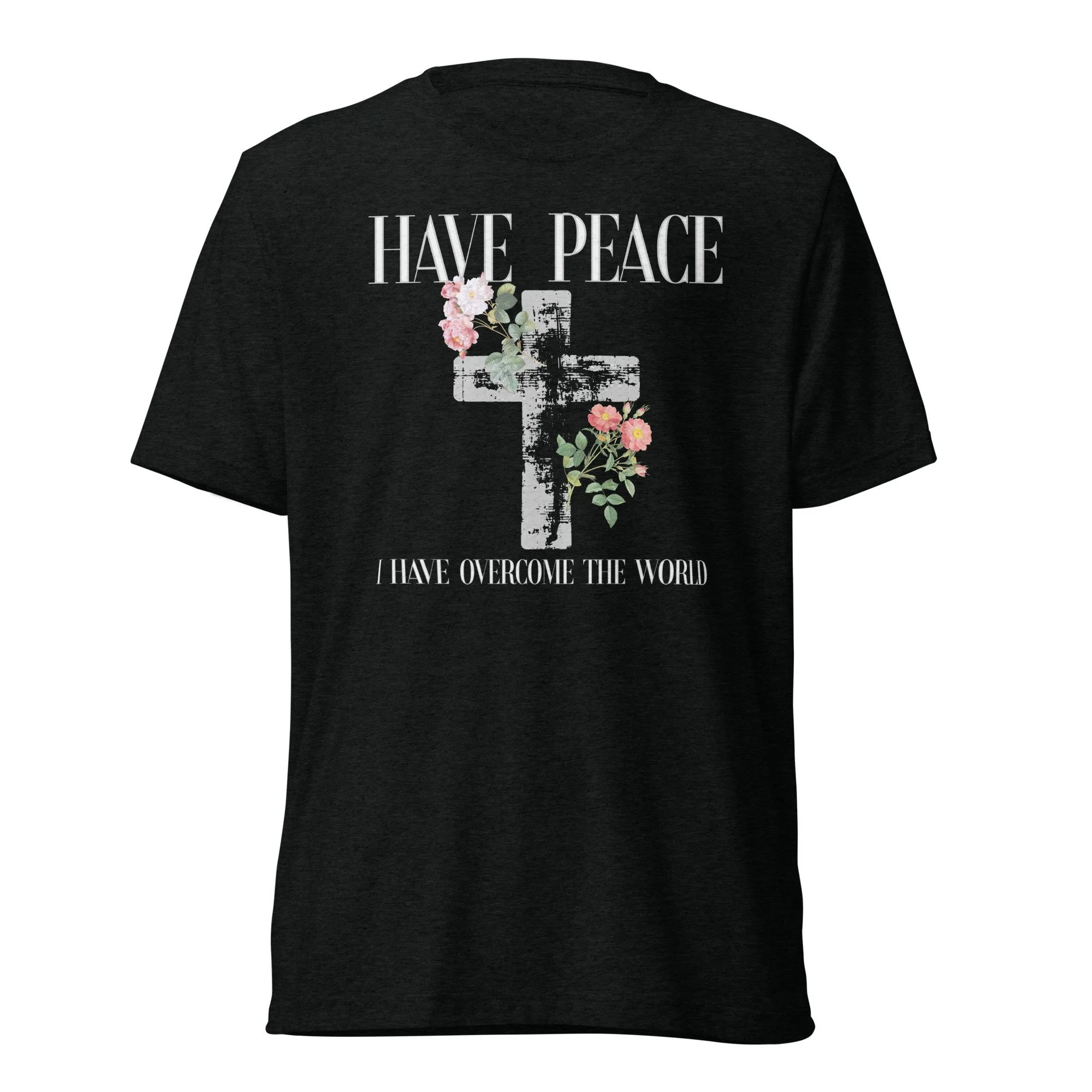 Unisex Lightweight Tri-Blend T-shirt | Bella + Canvas | Have Peace