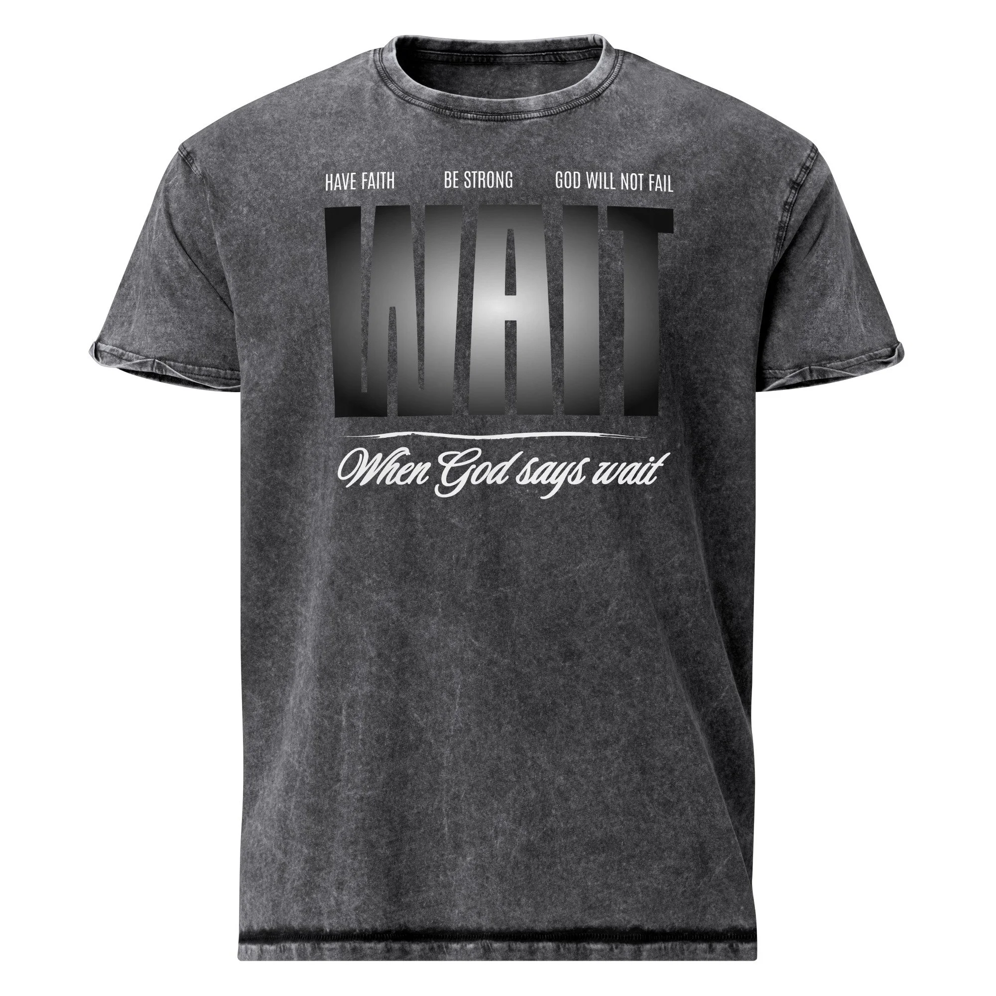 Denim T-Shirt | Husky | Wait