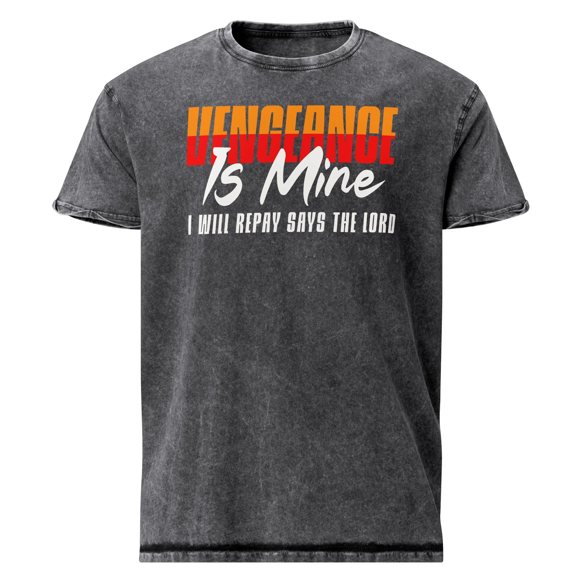 Denim T-Shirt | Husky | Vengeance is Mine