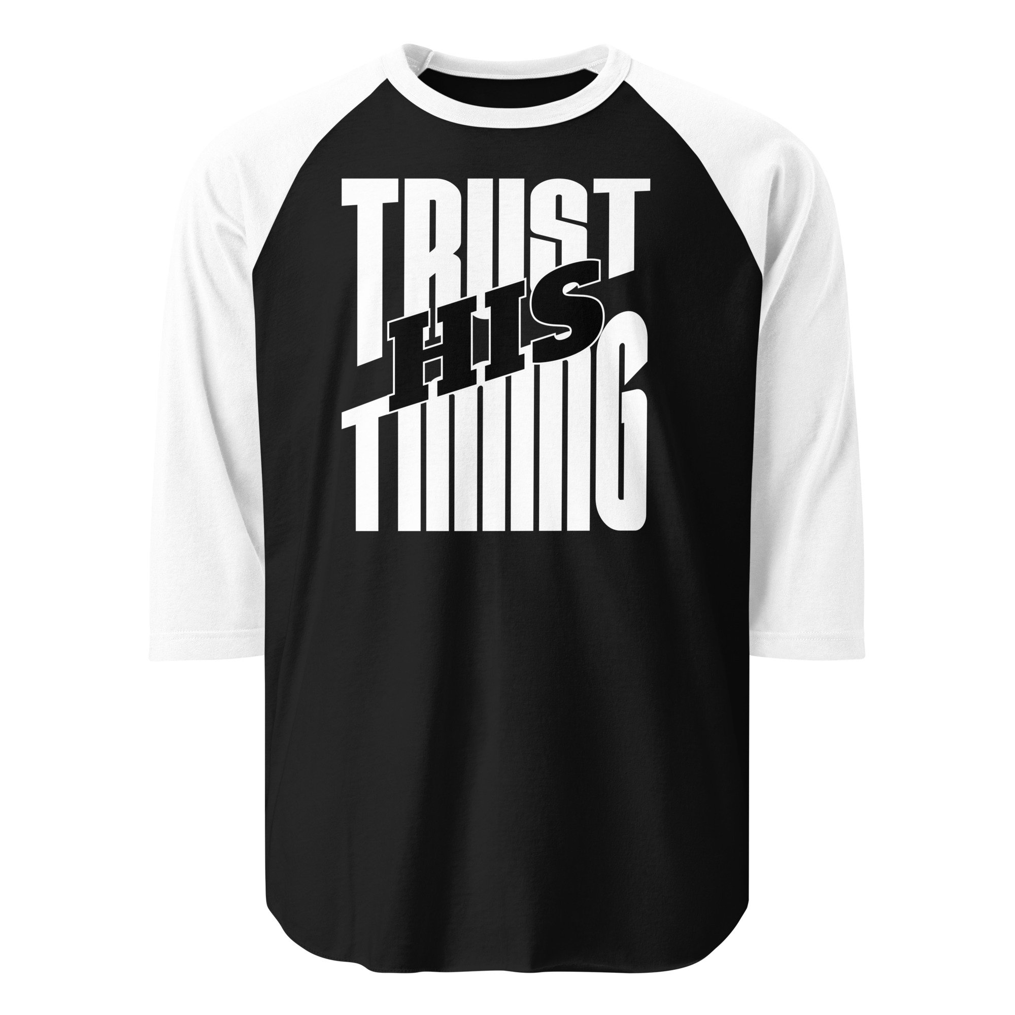 Unisex 3/4 Sleeve Raglan Jersey | Tultex | Trust His Timing