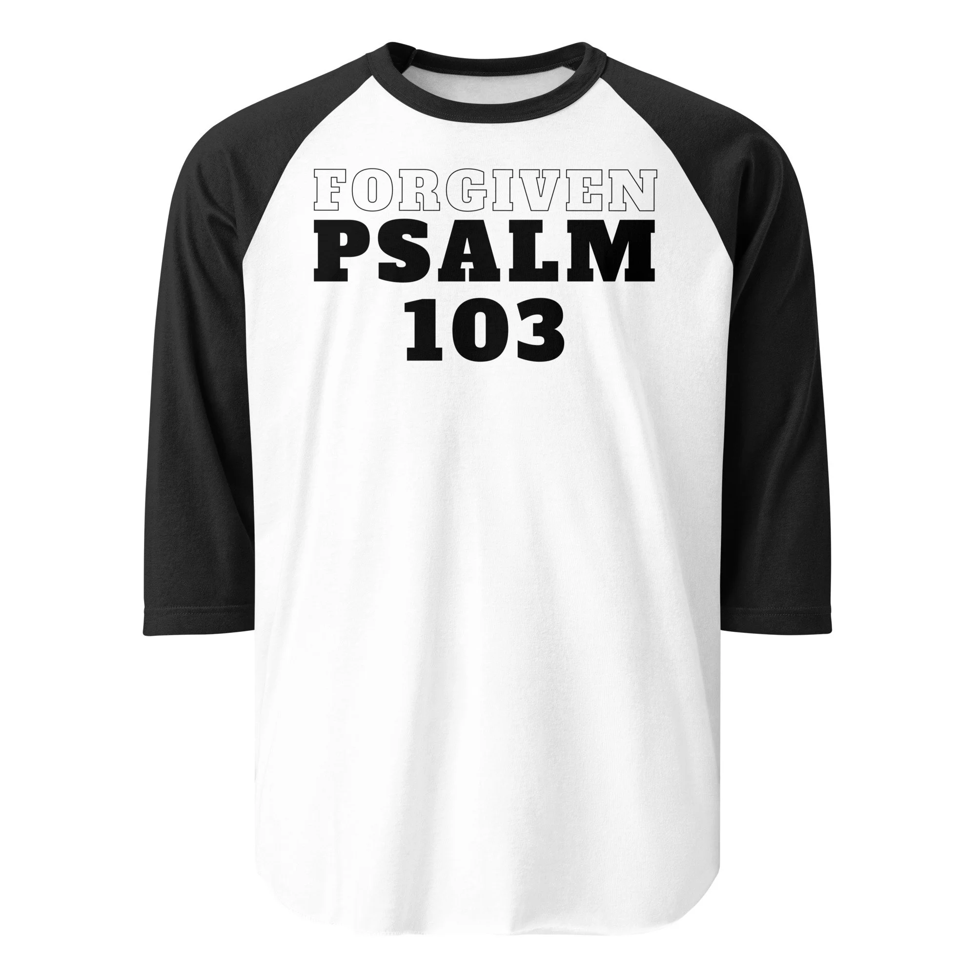 Unisex 3/4 Sleeve Raglan Jersey | Tultex | Forgiven