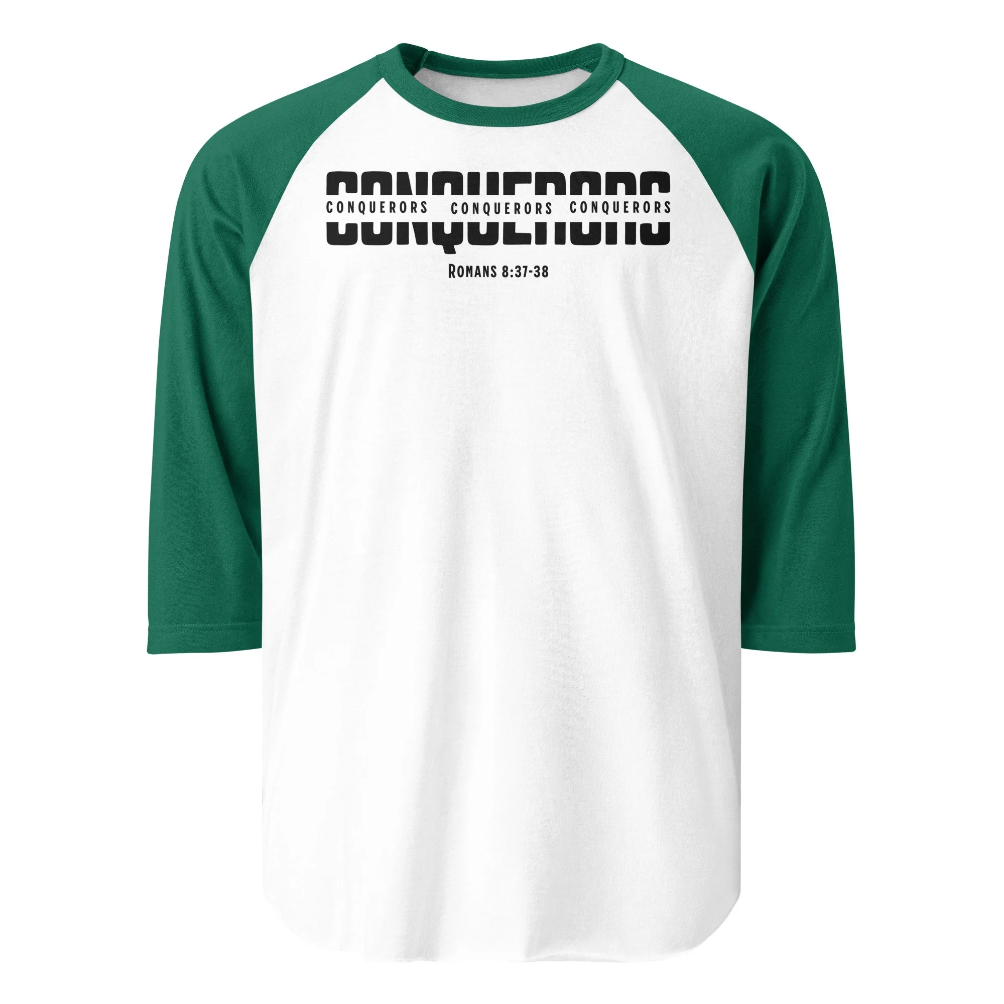 Unisex 3/4 Sleeve Raglan Jersey | Tultex | Conquerors