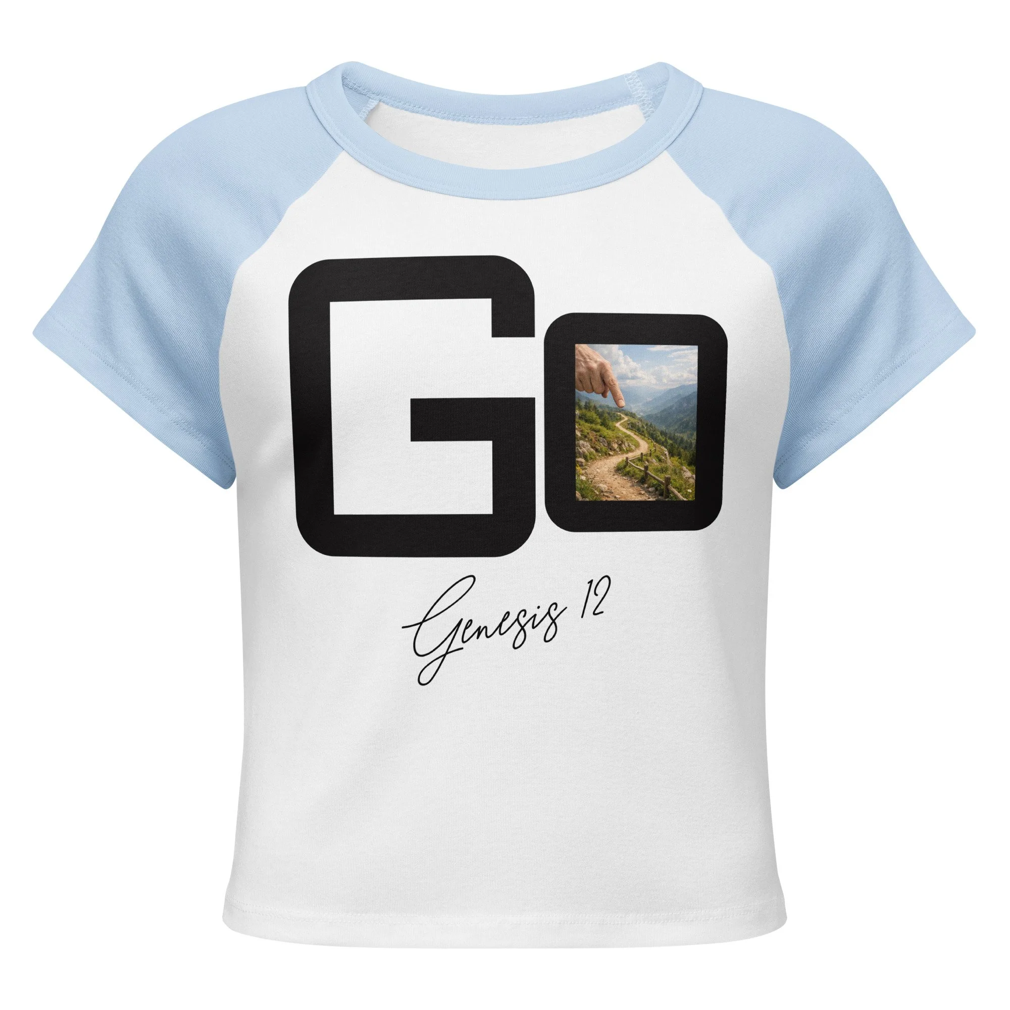 Women’s Micro Rib Raglan Baby Tee | Go