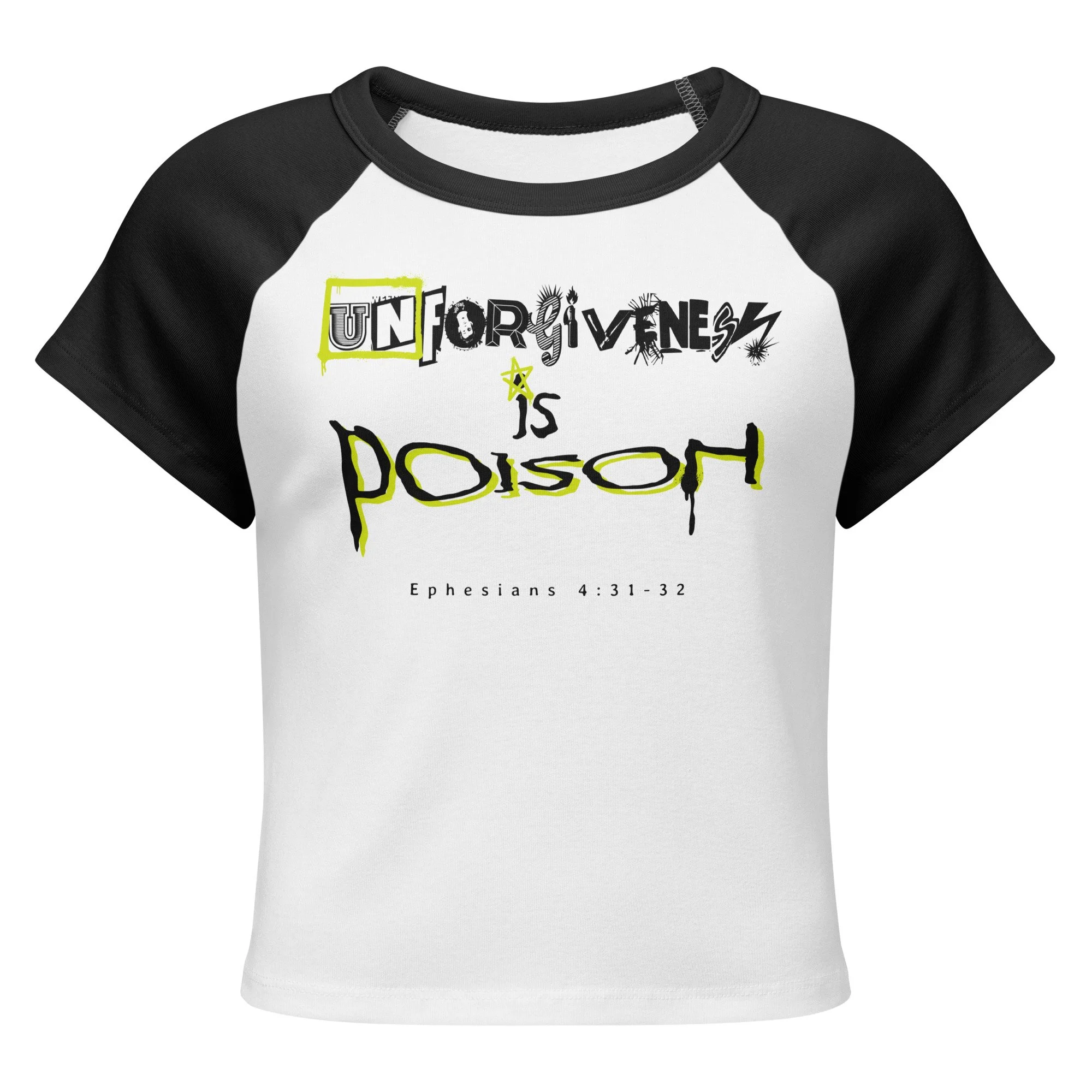 Women’s Micro Rib Raglan Baby Tee | Unforgiveness