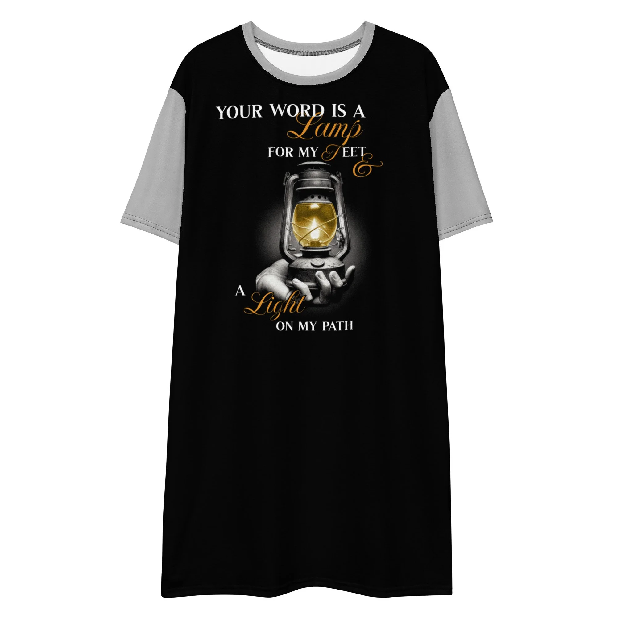 T-shirt T-shirt Dress | Lamp for my feet
