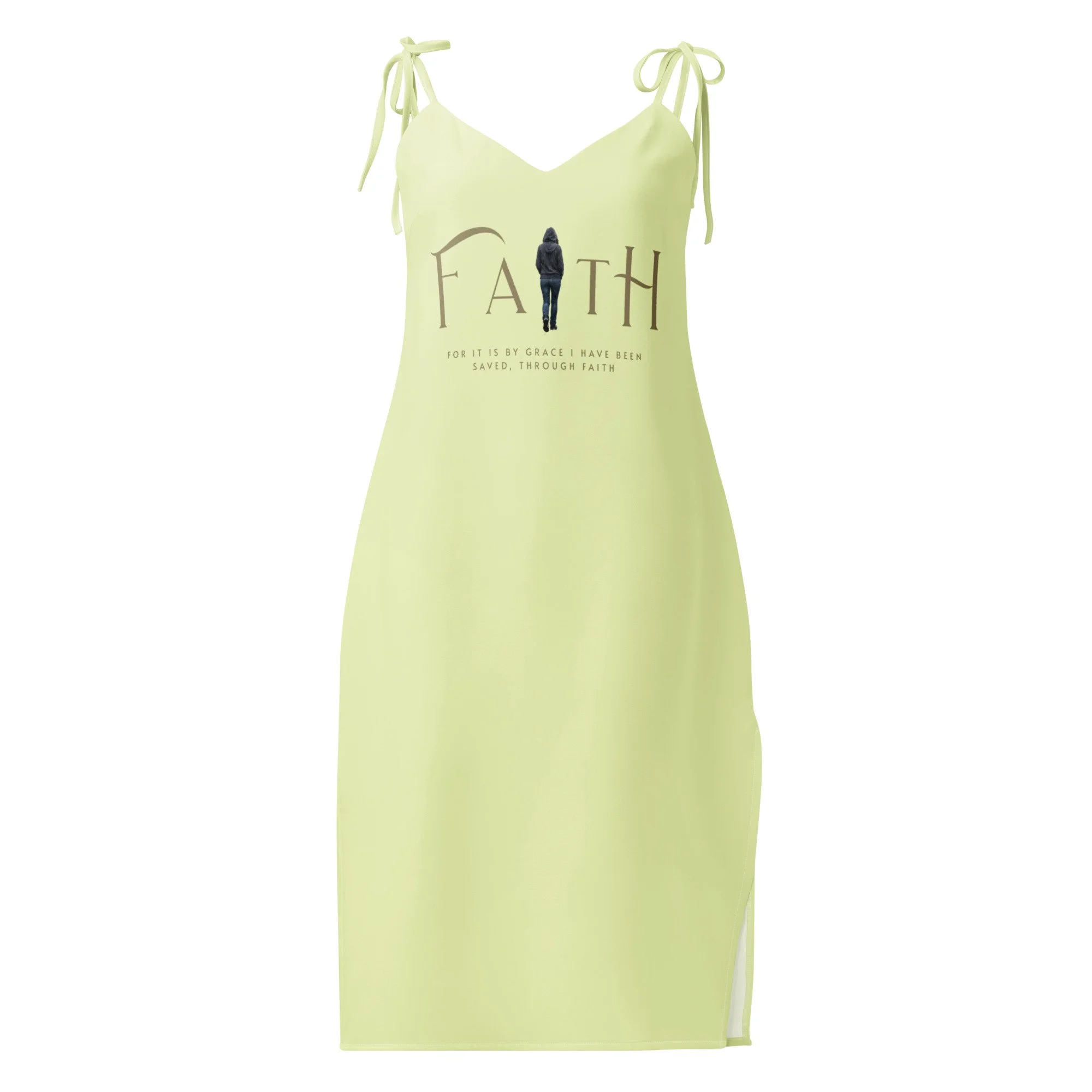 Tie-Strap Midi Dress | Faith