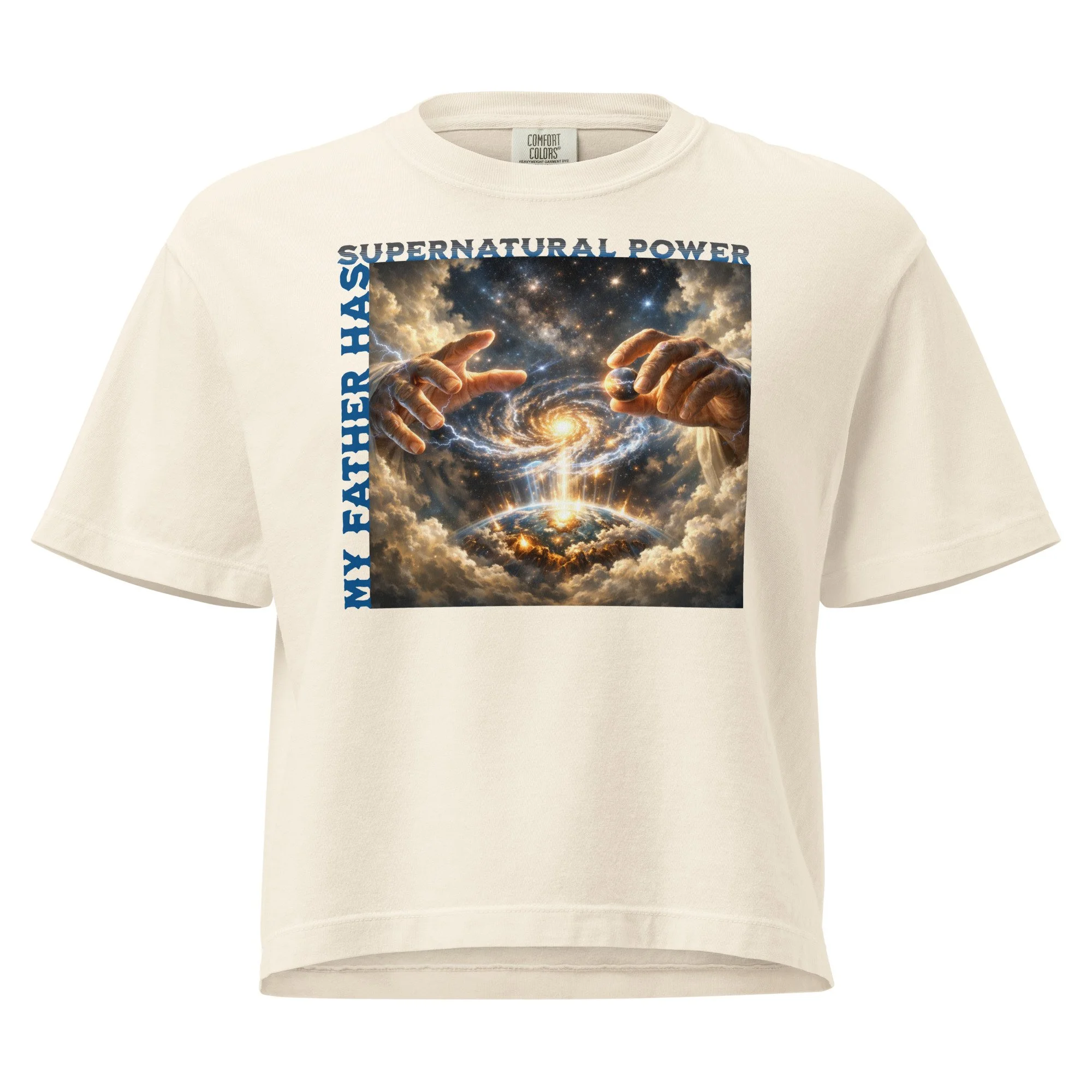 Women's Heavyweight Boxy T-shirt | Comfort Colors | Supernatural Power