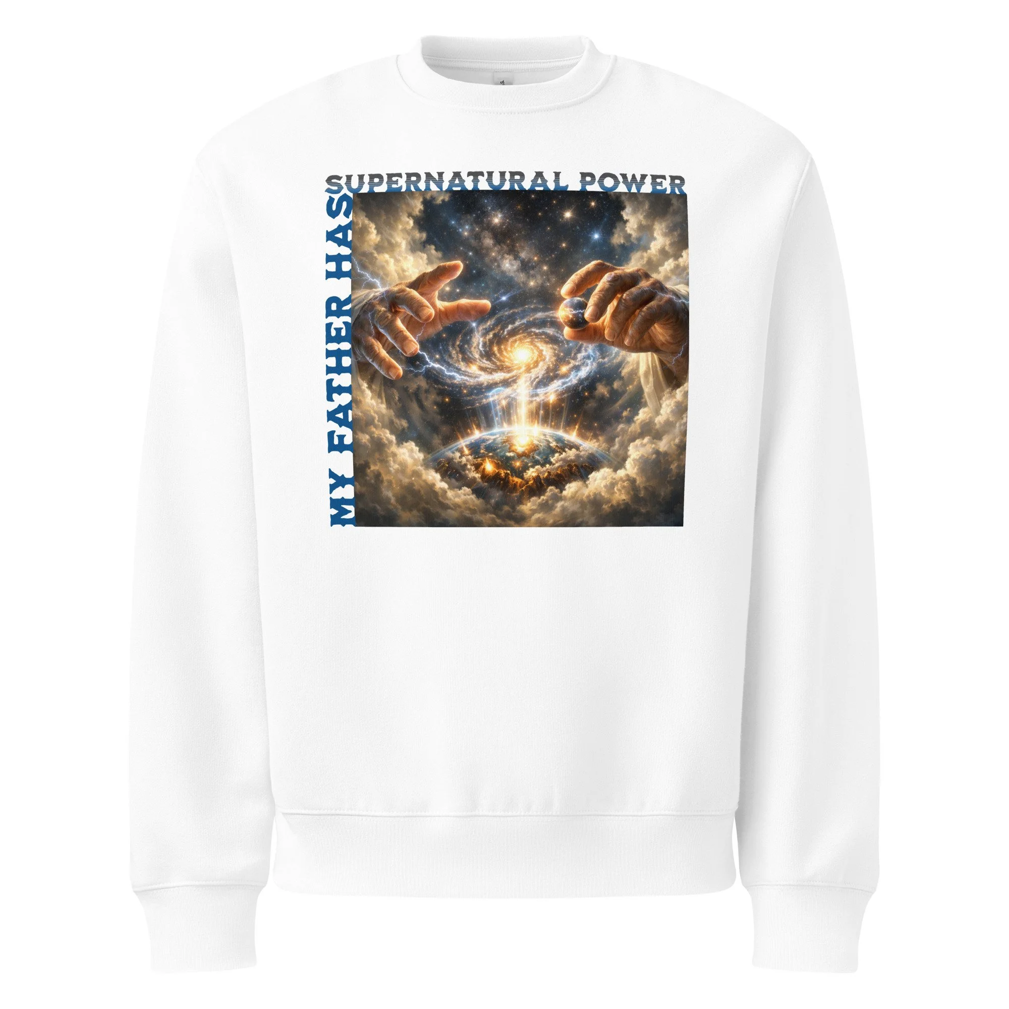 Unisex Oversized Heavyweight Sweatshirt | Bella + Canvas | Supernatural Power