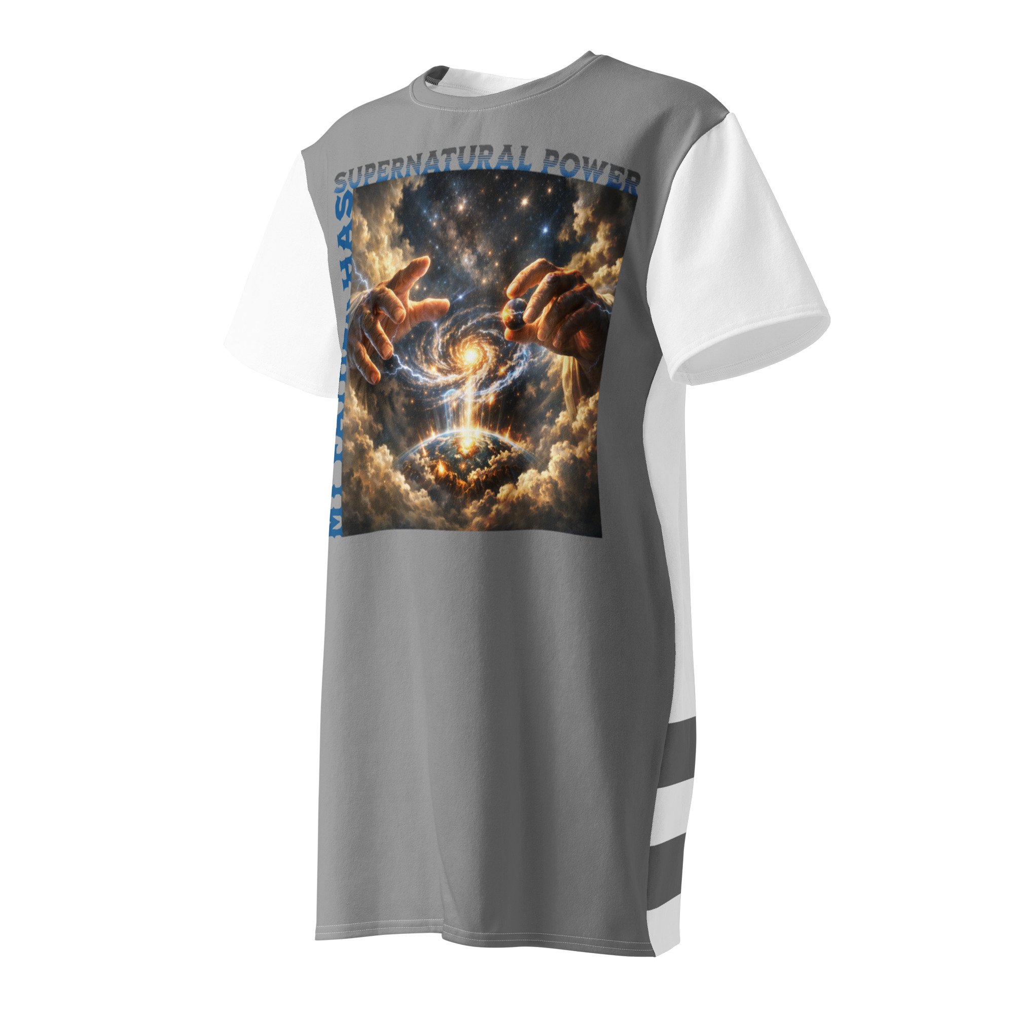 Cotton T-shirt Dress | Supernatural Power