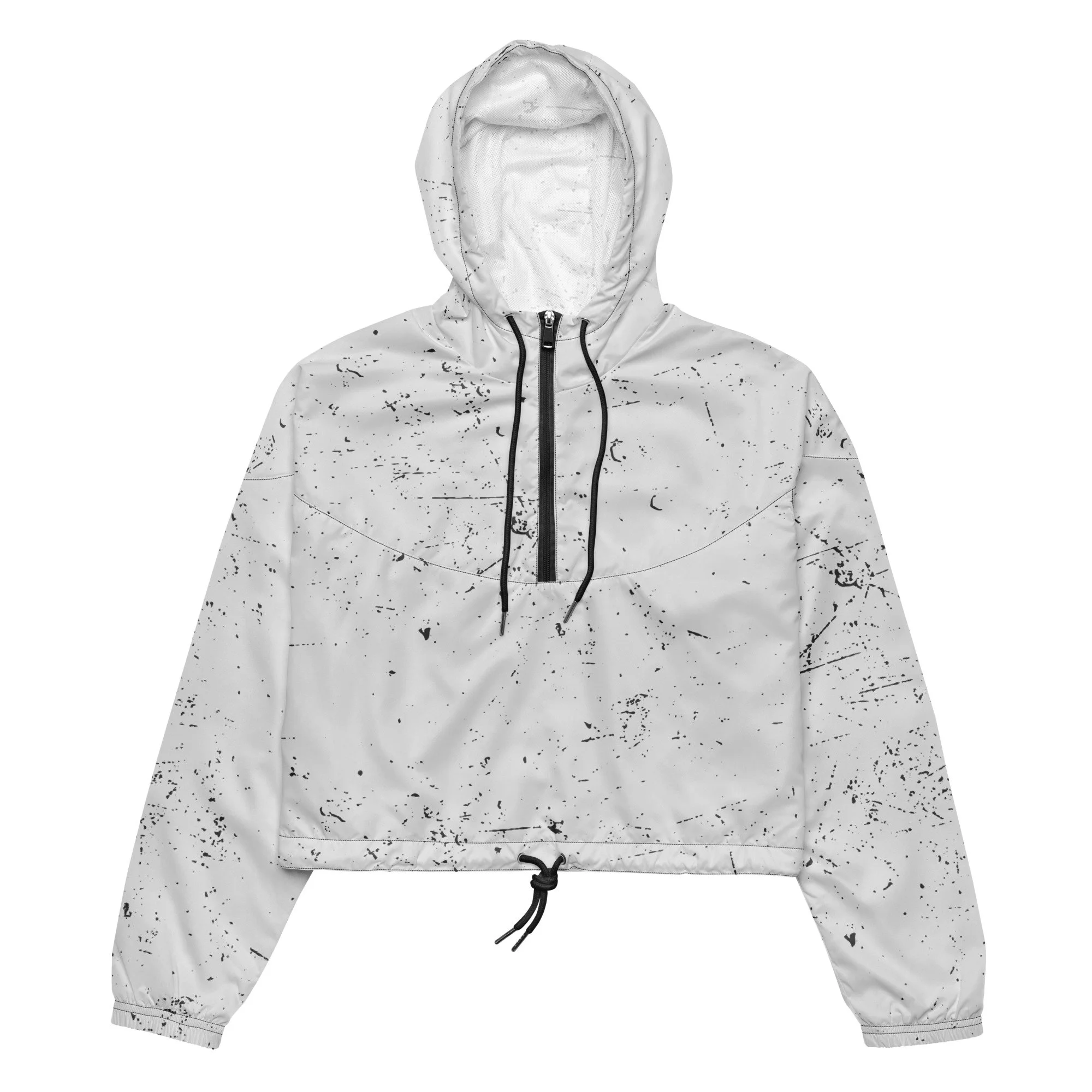 Women’s Cropped Windbreaker | Faith Over Fear