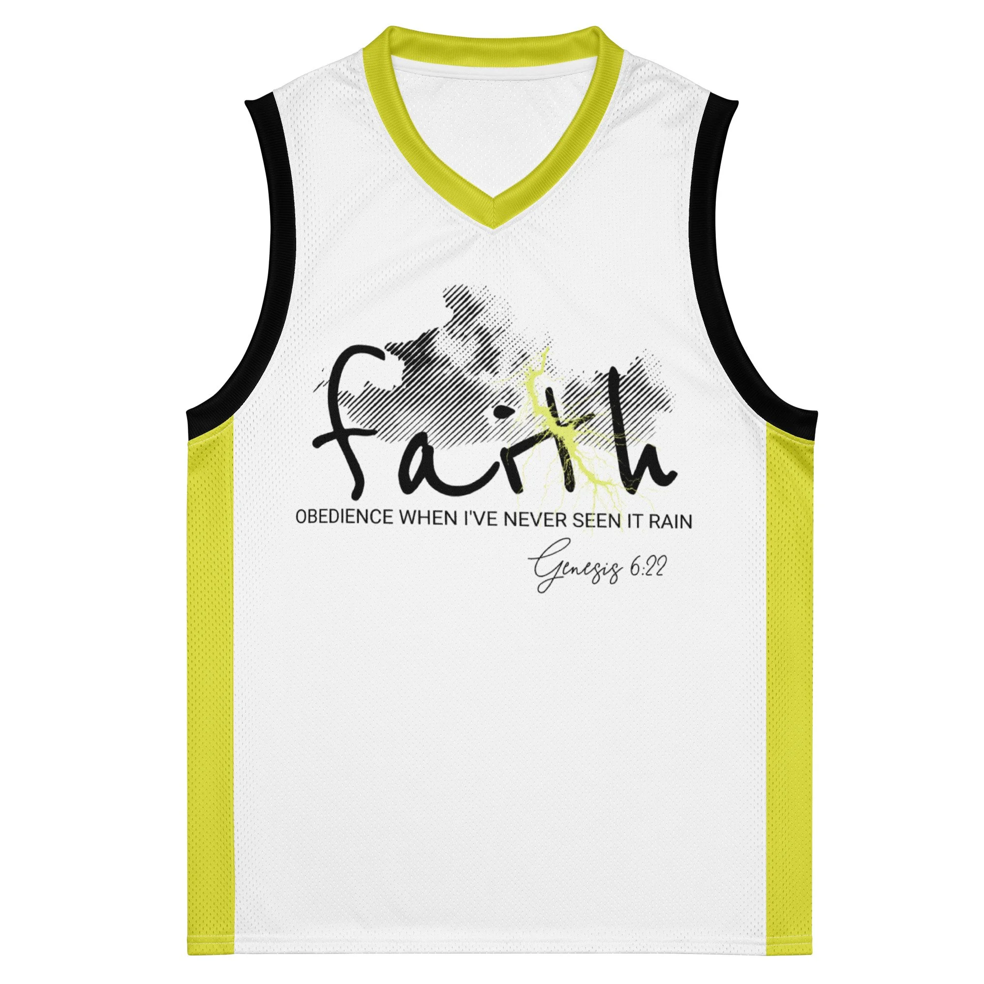 Premium Basketball Jersey | Faith/Rain