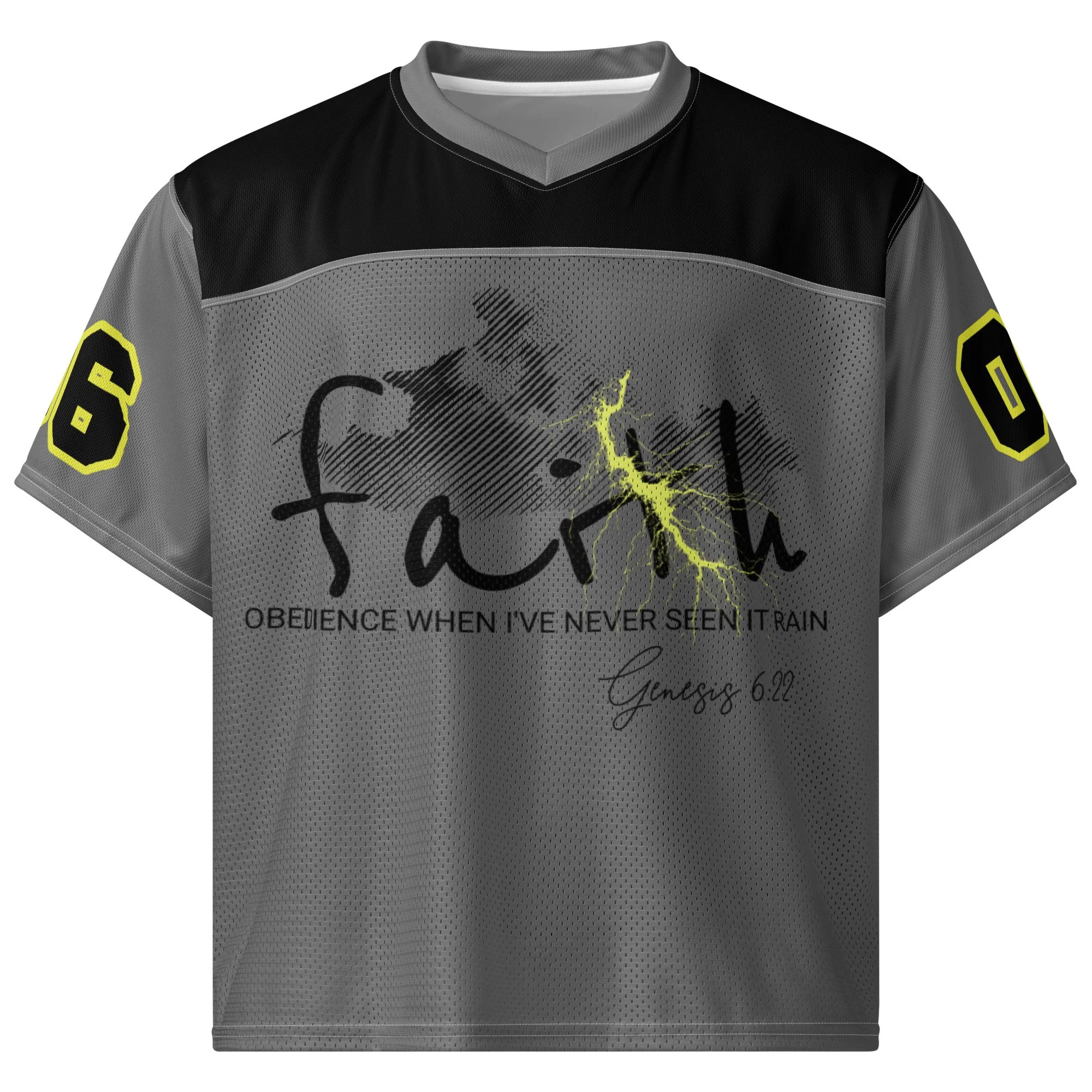 Boxy Football Jersey | Faith/Rain