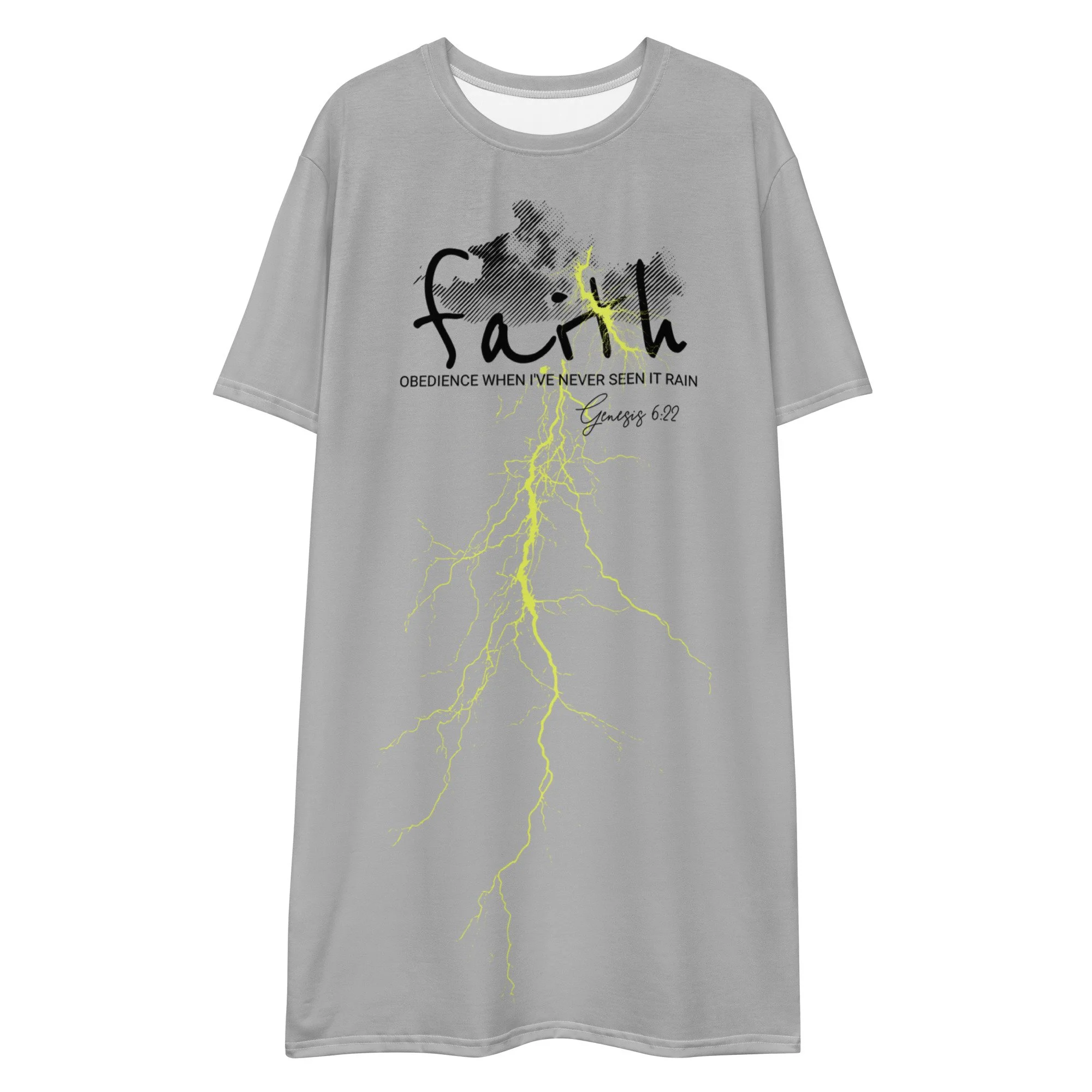 T-shirt Dress | Faith/Rain