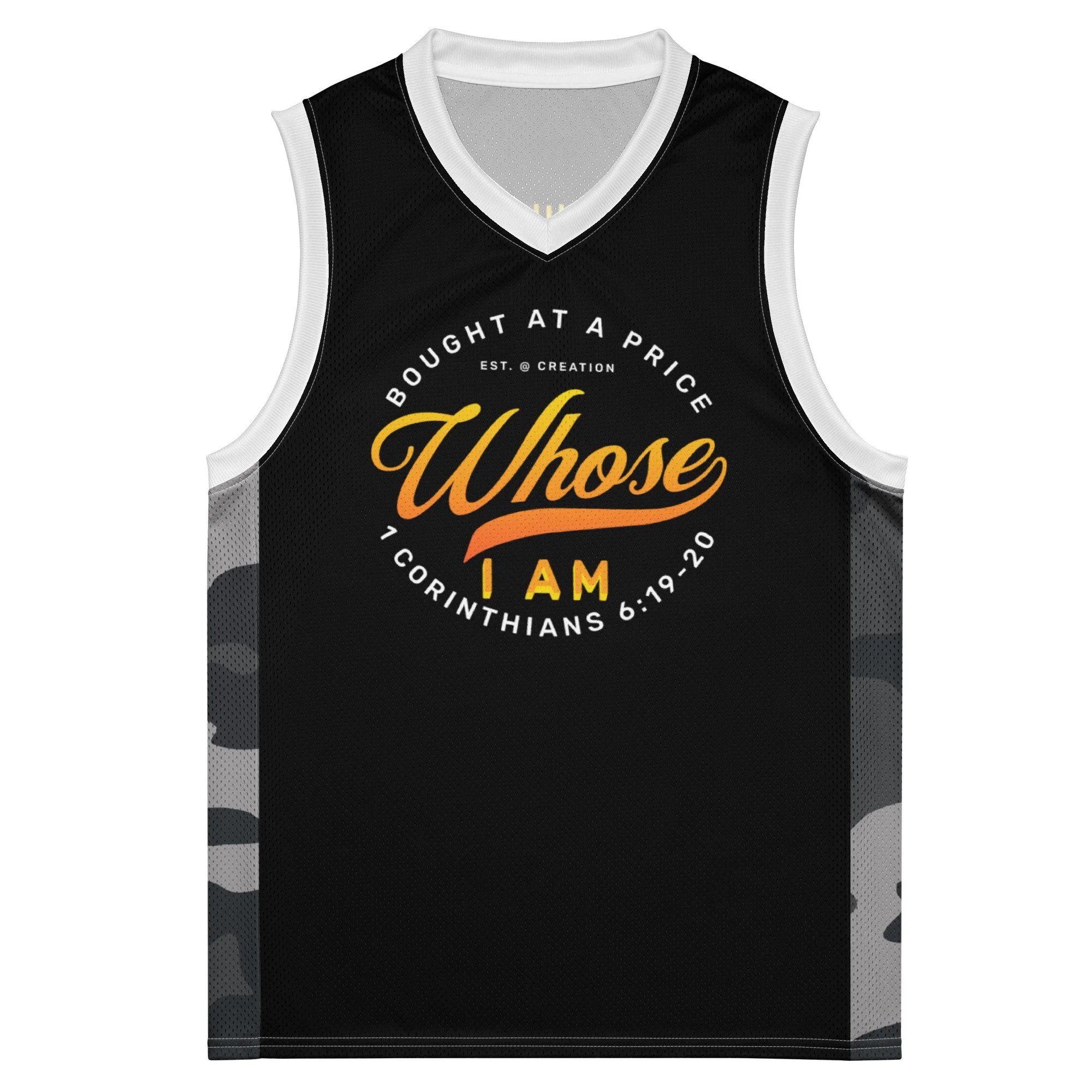 Premium Basketball Jersey | Whose I Am (Fire)
